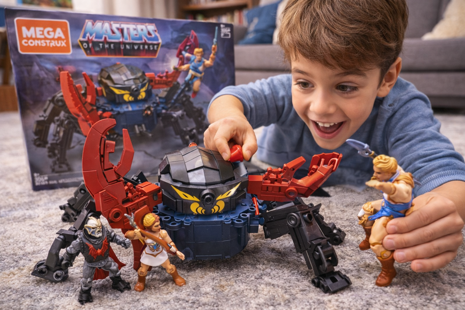 set de construction maître de l'univers (306 pièces)