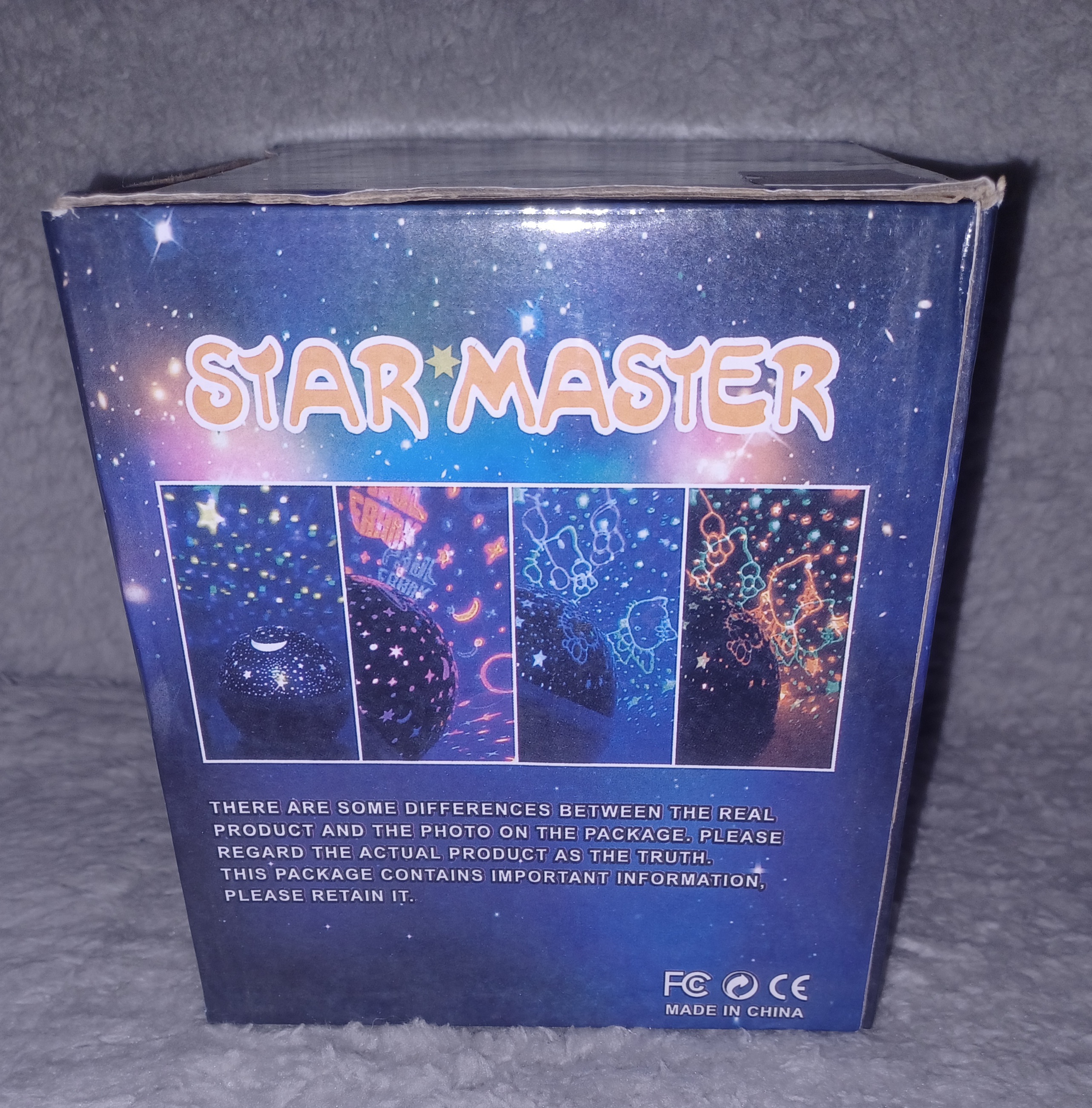 Star Master veilleuse bébé/enfant rotative ciel étoilé