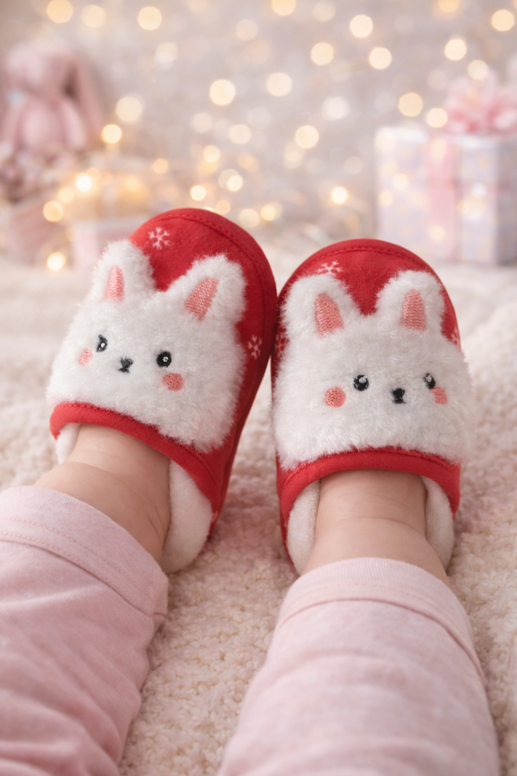 Chaussons Lapin Doux 6/9 mois