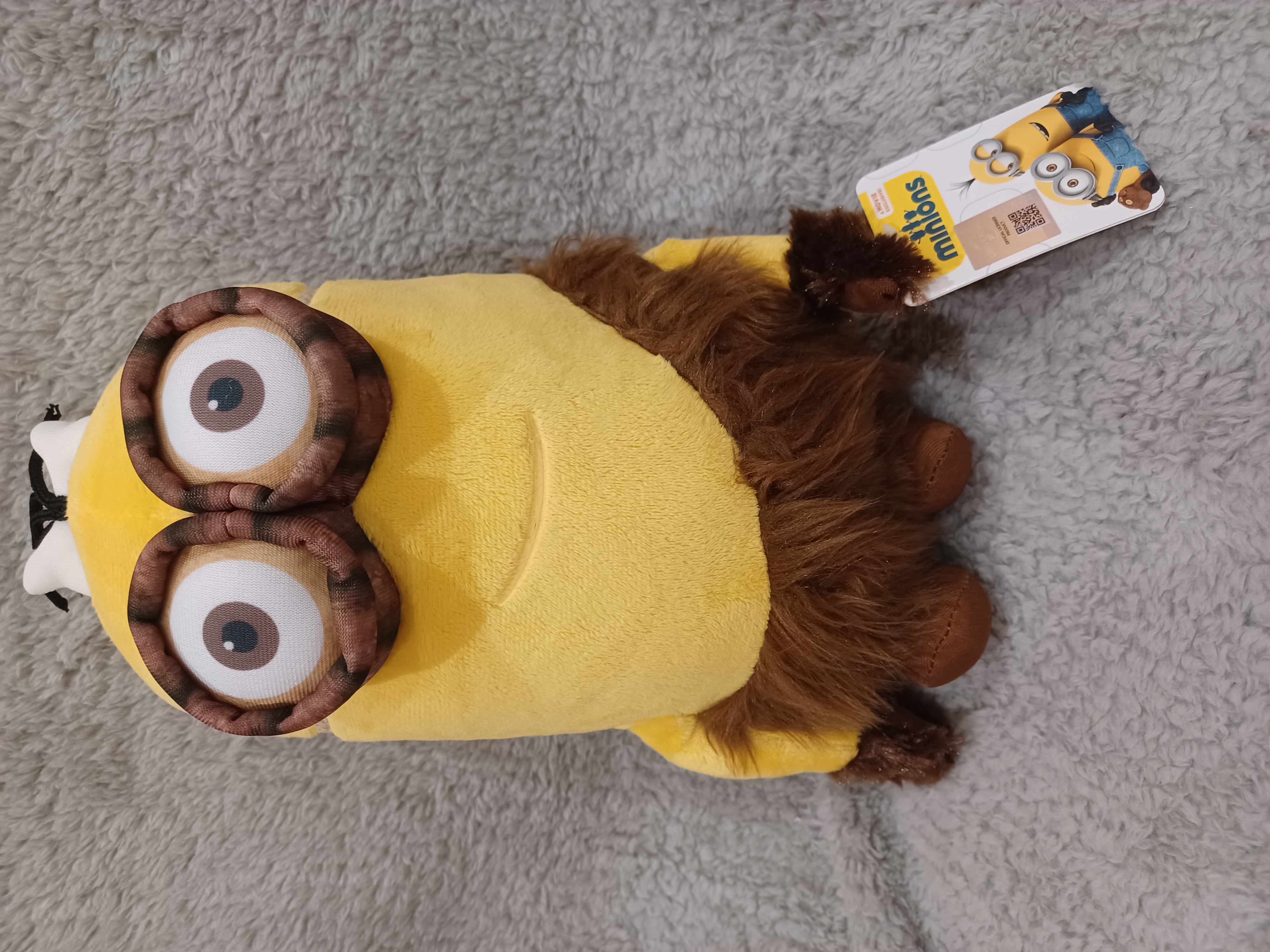 Peluche Minion préhistorique