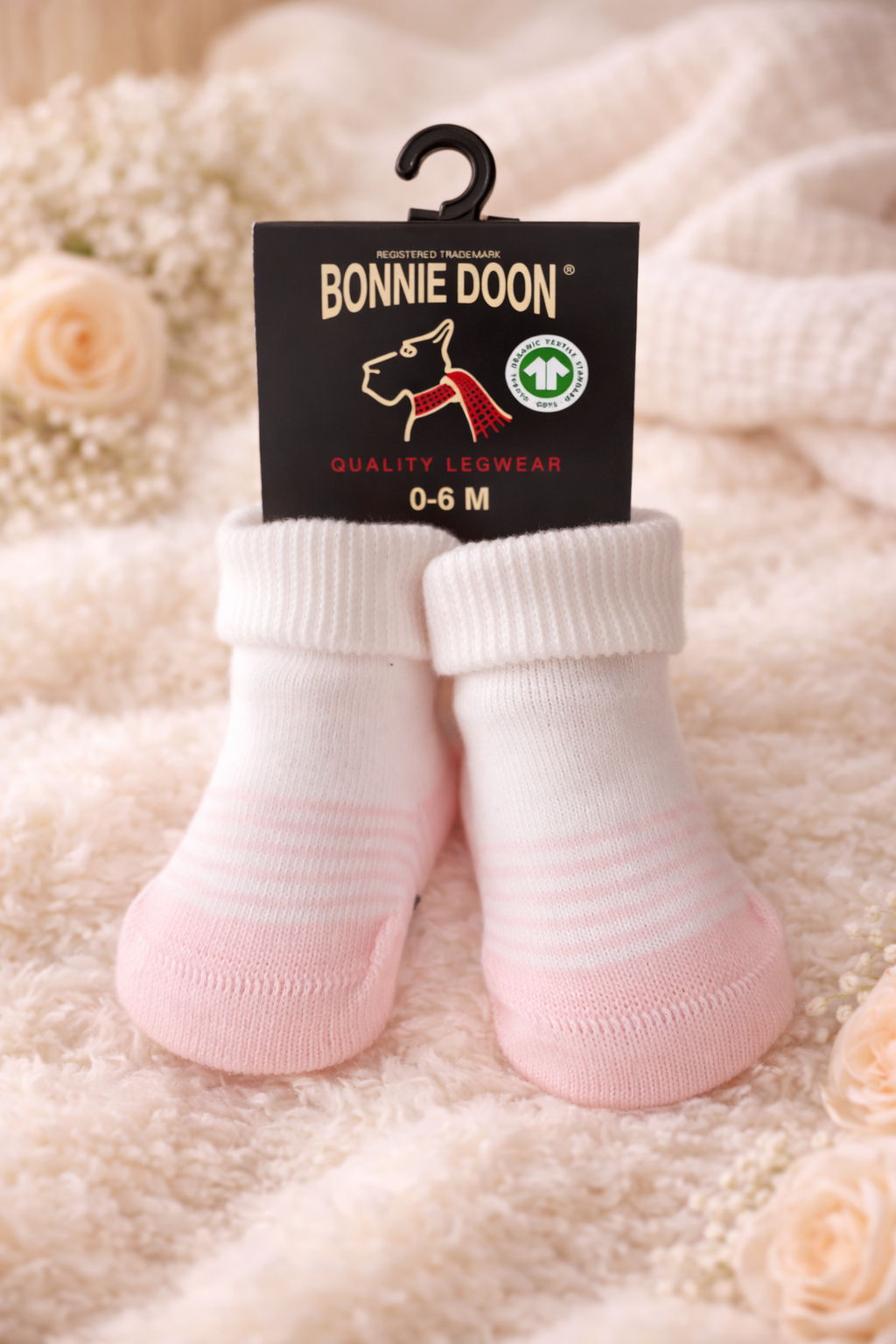 Chaussettes bébé 0-6 mois (plusieurs modèles disponibles)