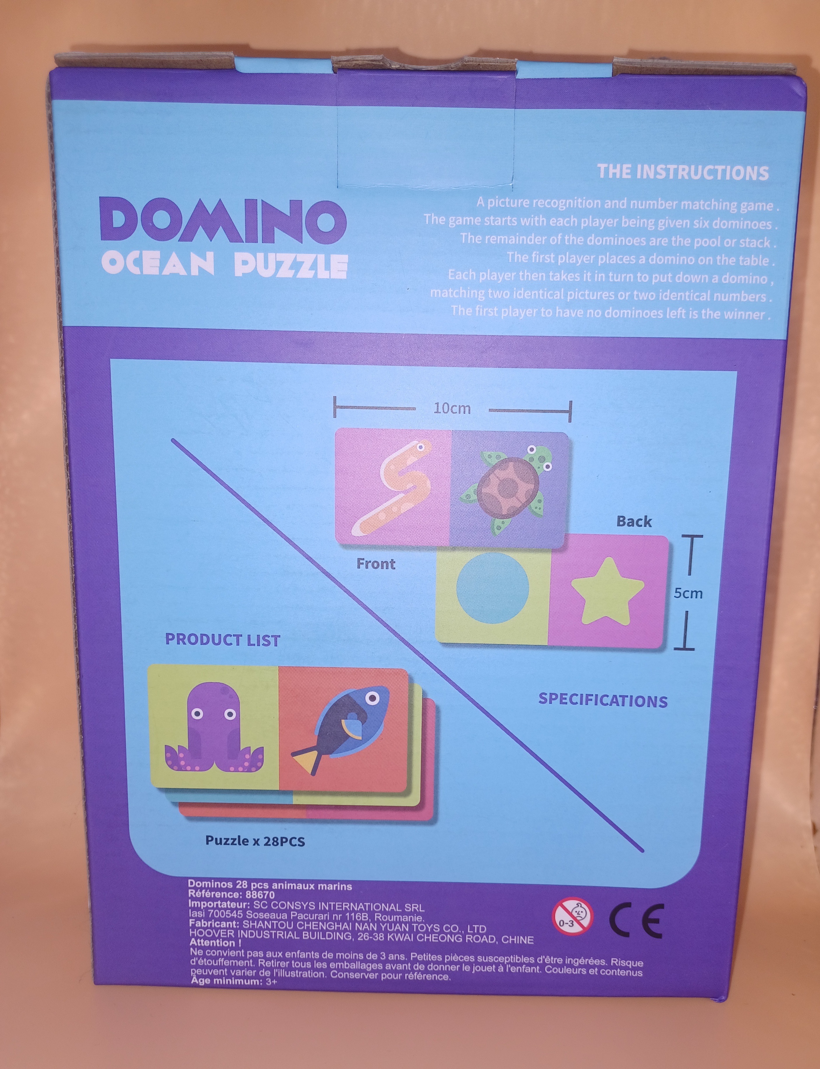 Domino Océan Puzzle