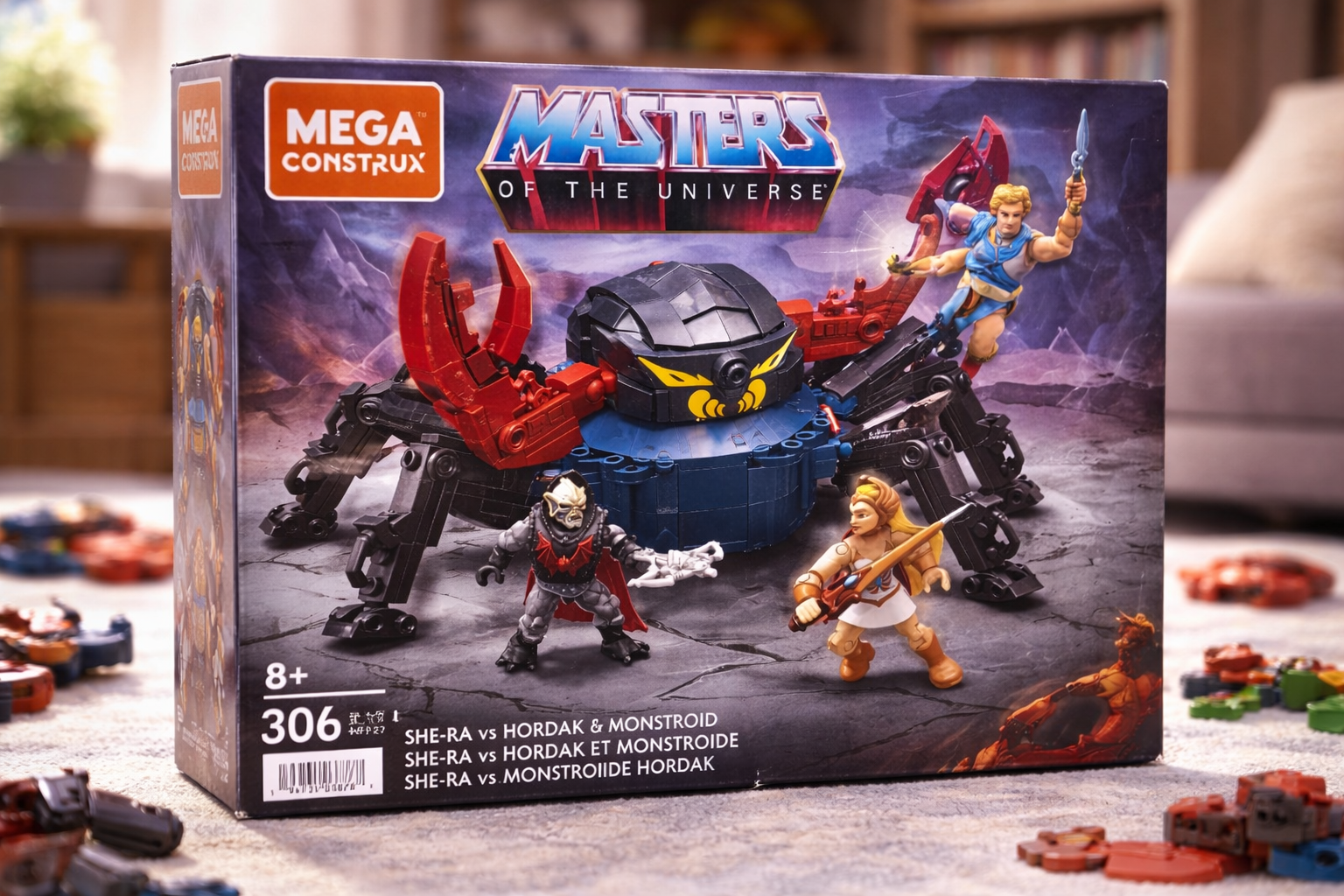 set de construction maître de l'univers (306 pièces)