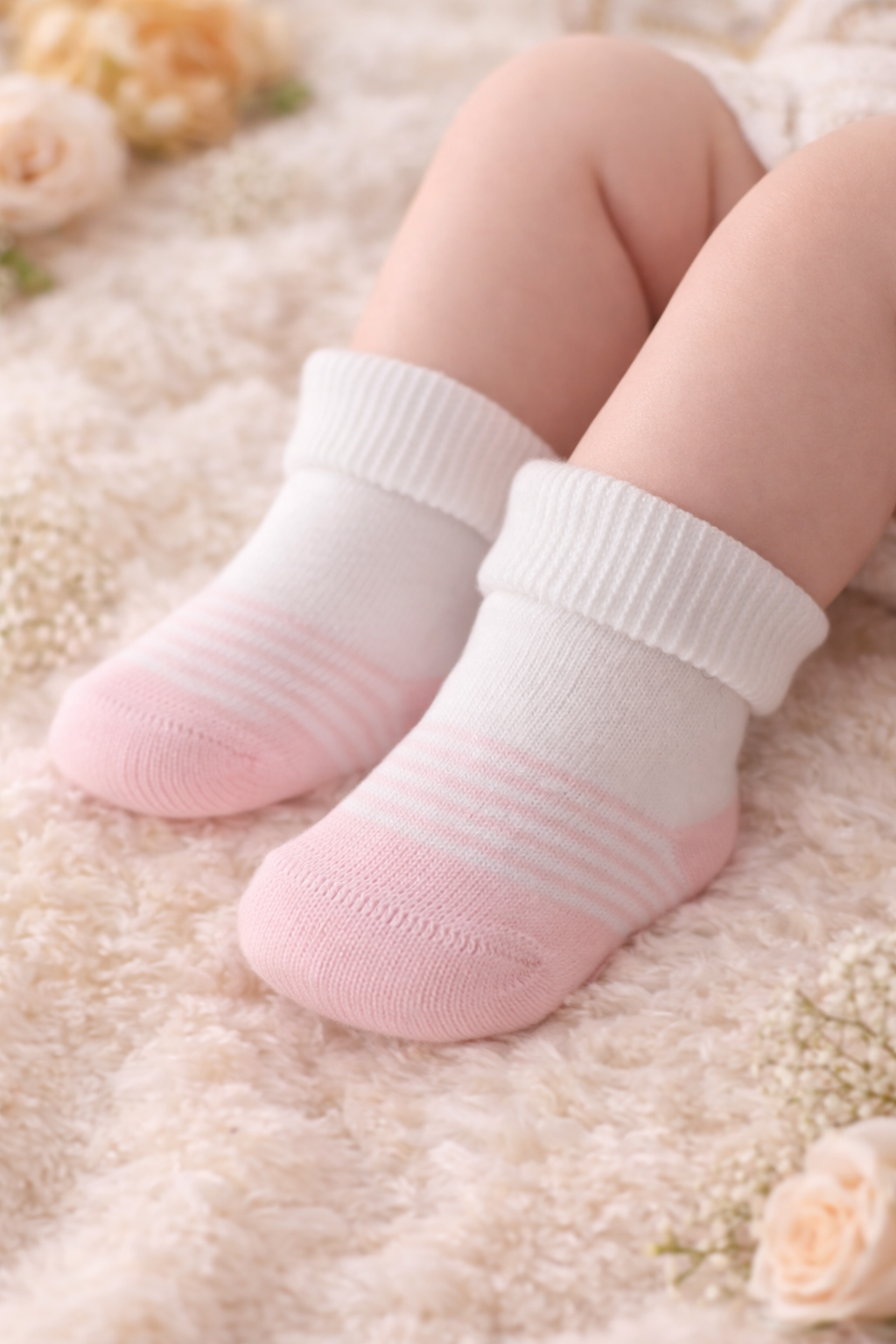 Chaussettes bébé 0-6 mois (plusieurs modèles disponibles)