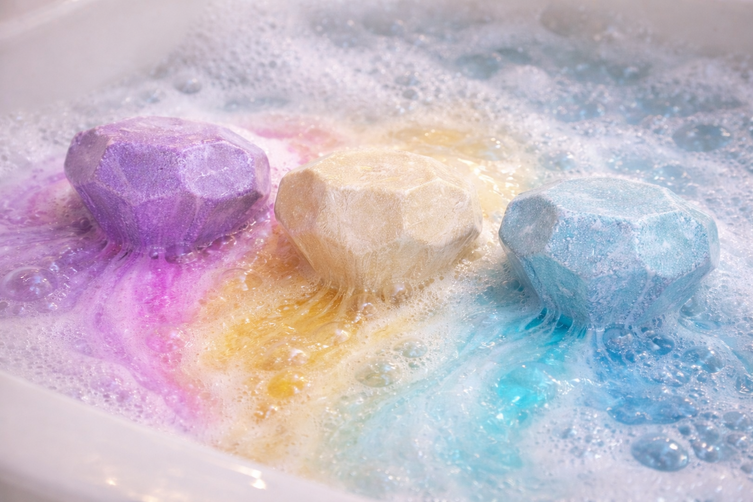 Coffret de Bombes de Bain Diamant