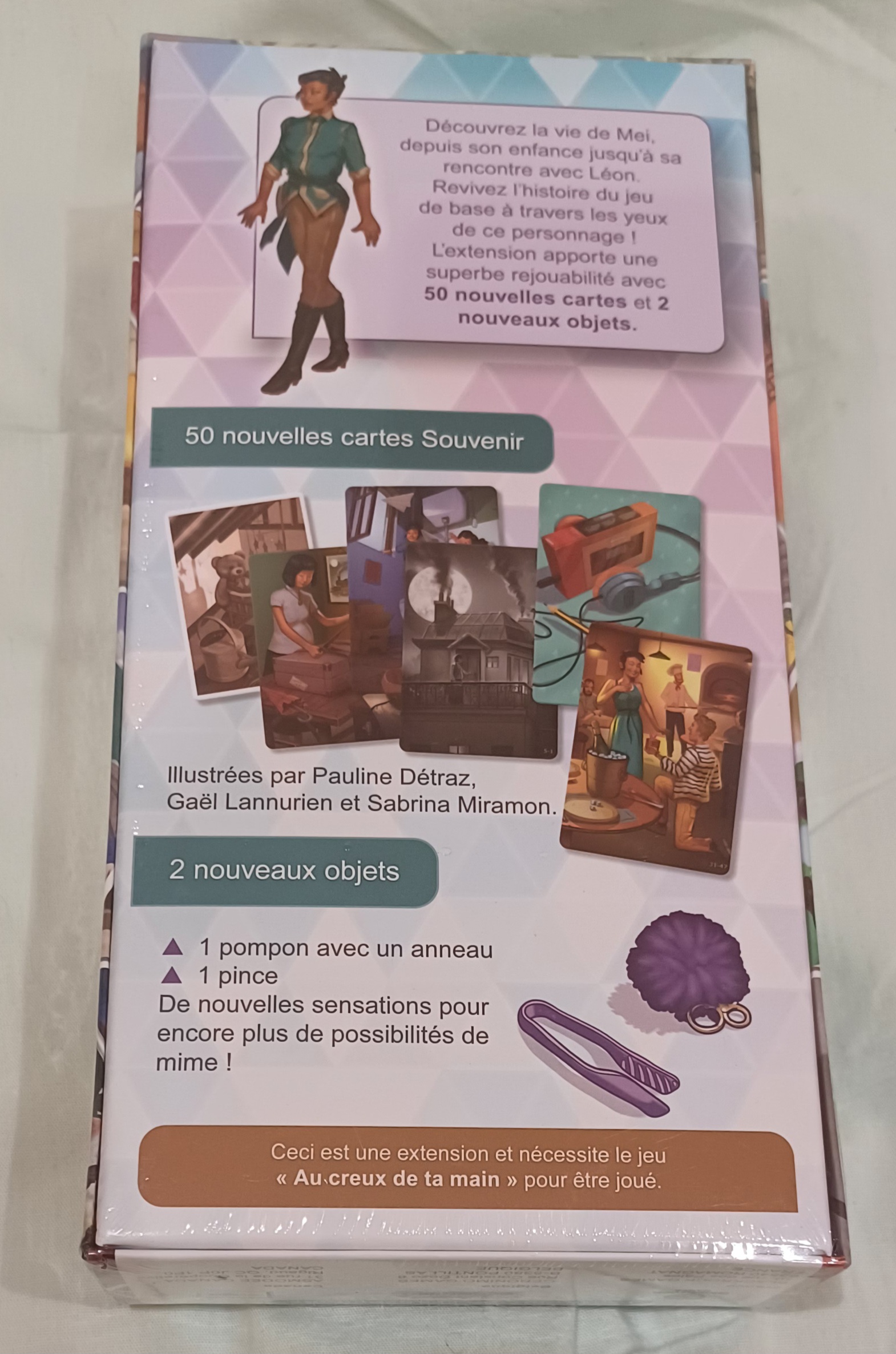 extension La vie de Mei (nécessite le jeu de ta main)