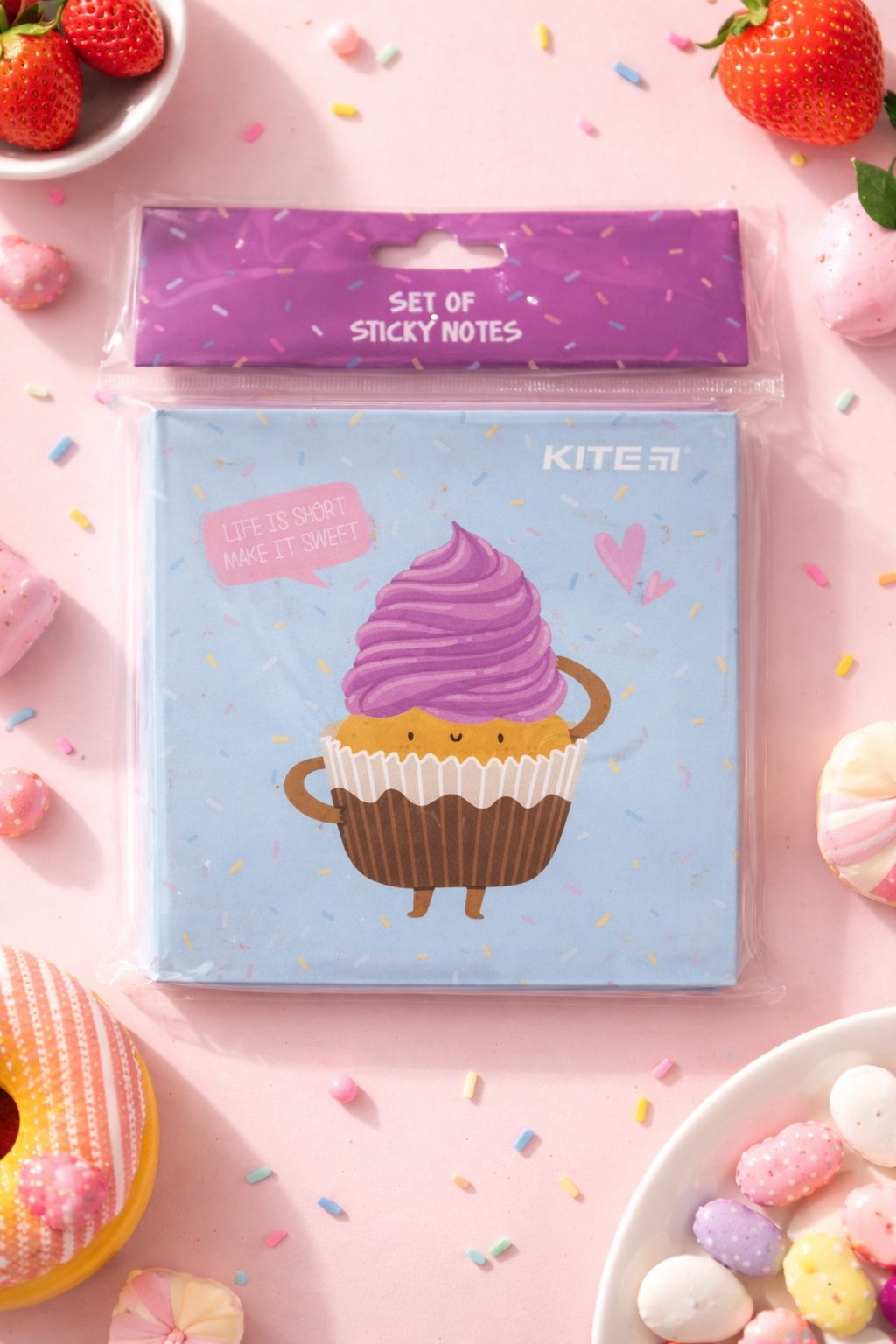 carnet avec post-it Petit Déjeuner Gourmand