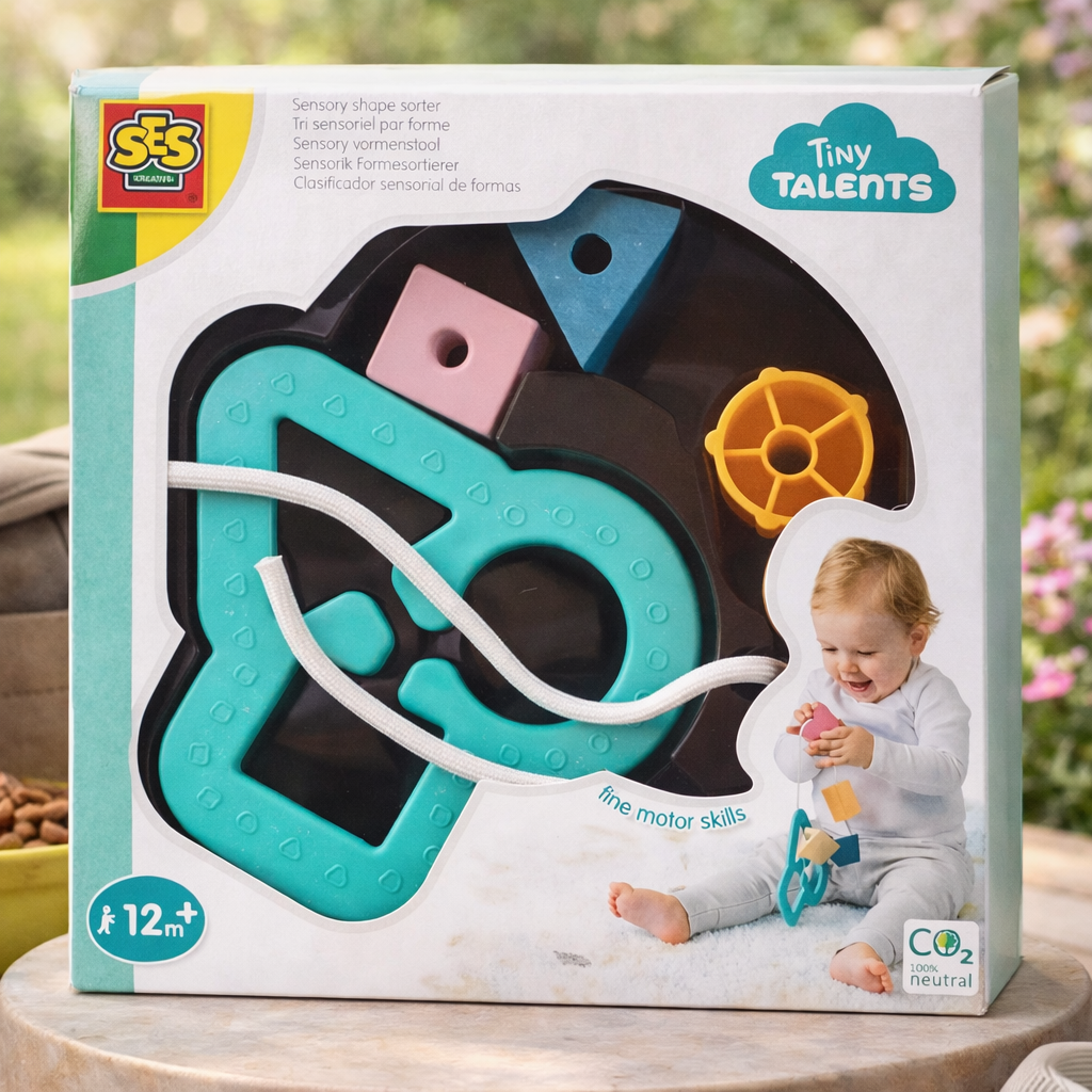 Set de formes à enfiler (matière bois et plastique )