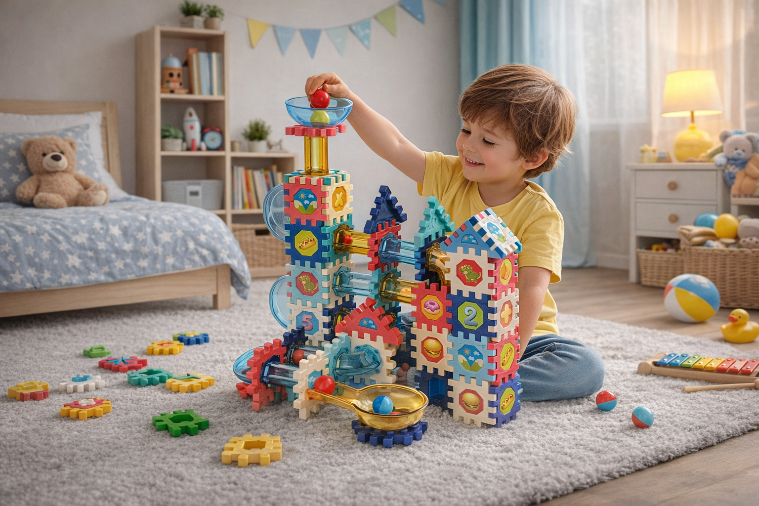 Jeu de construction Ball Track