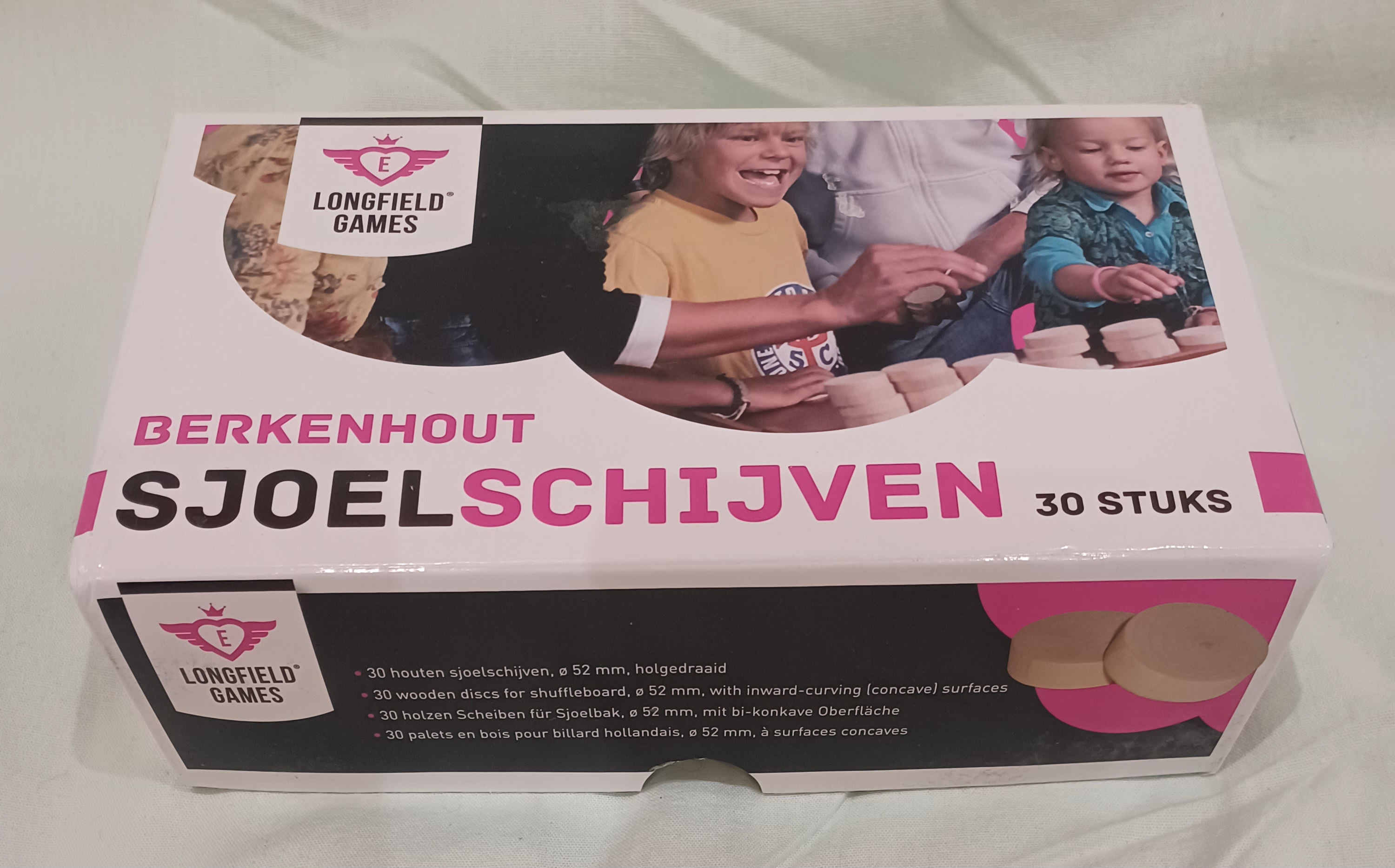 30 palets en bois pour jeux de palets (notamment le billard Hollandais) 