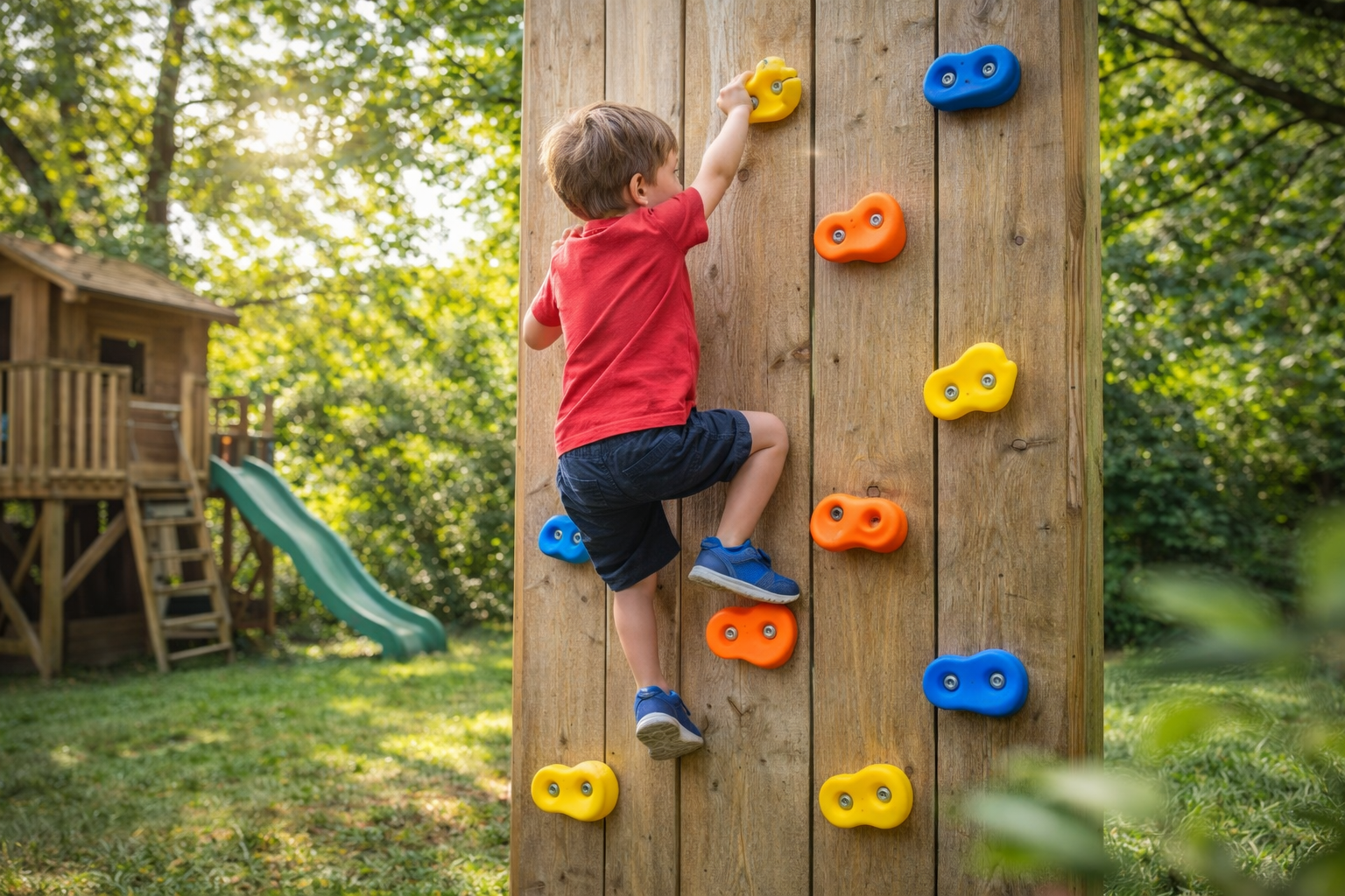 Prises d'escalade pour enfants