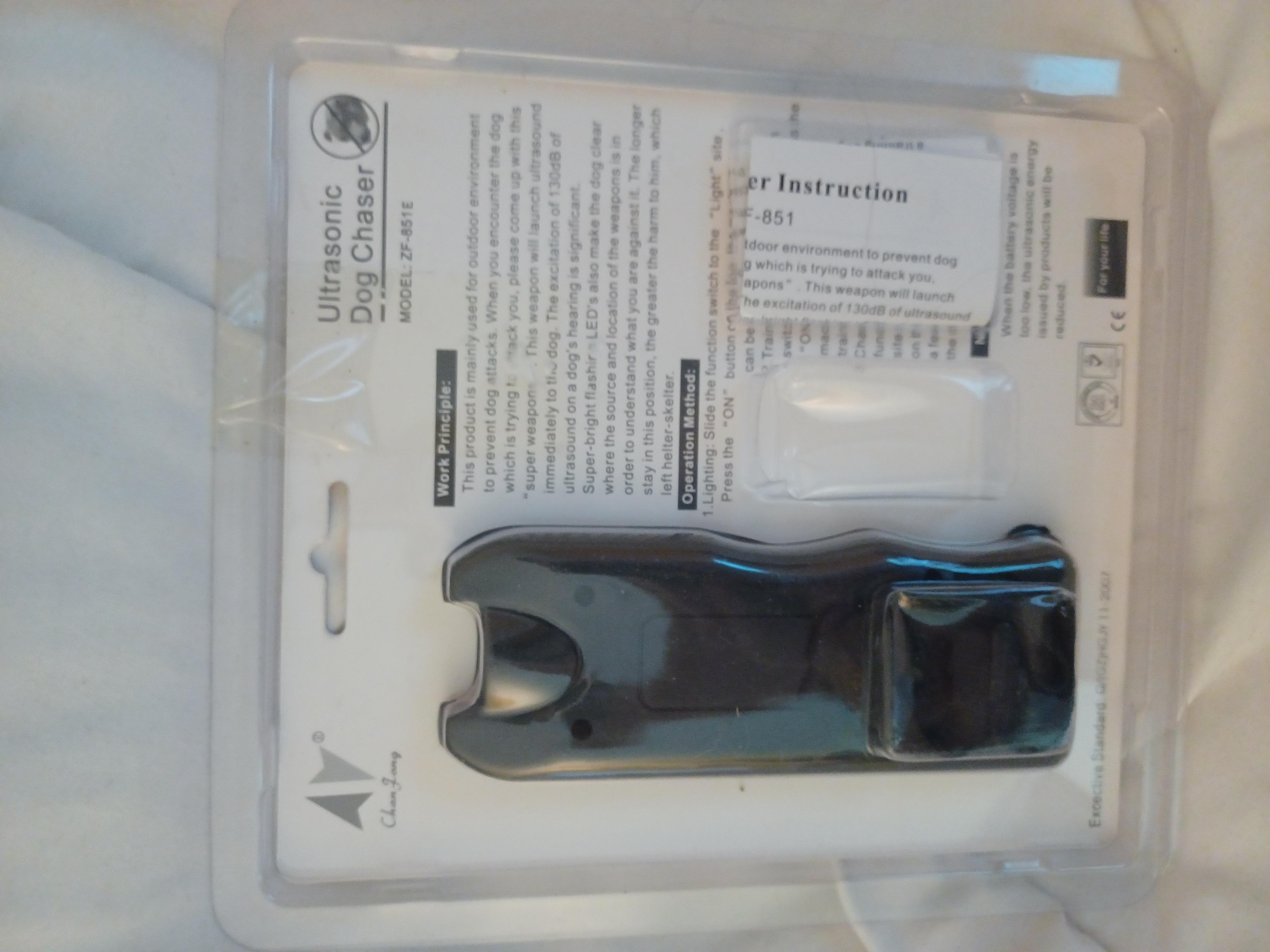 Dissuadeur ultrasonique pour chiens