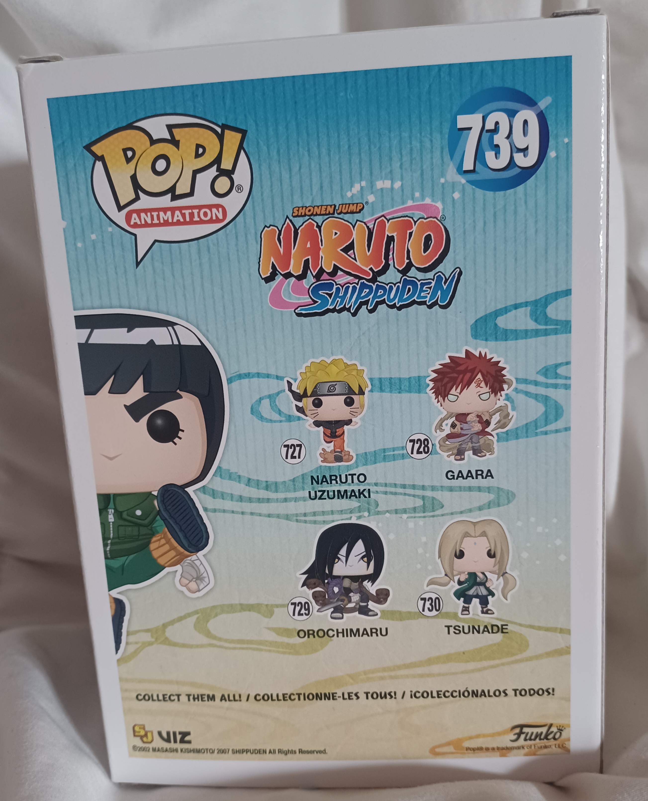 Figurine Funko Pop! "ROCK LEE" Naruto Shippuden n°739