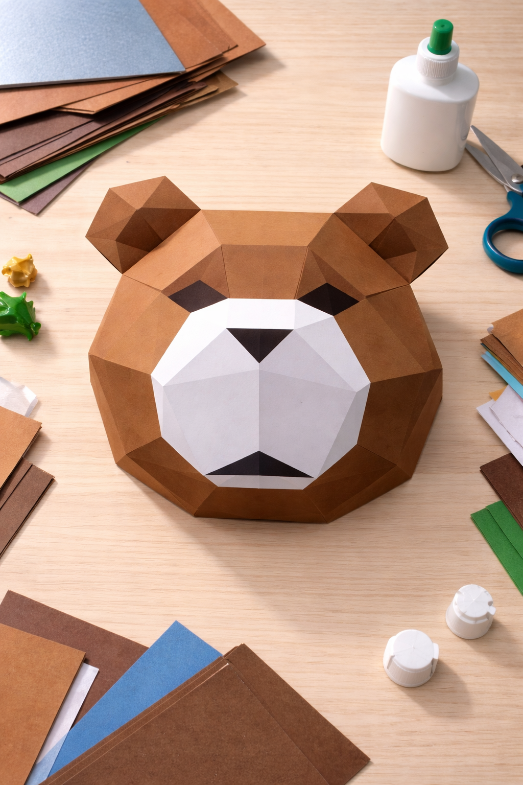  Origami Papier cartonné ( plusieurs modèles différents disponible)