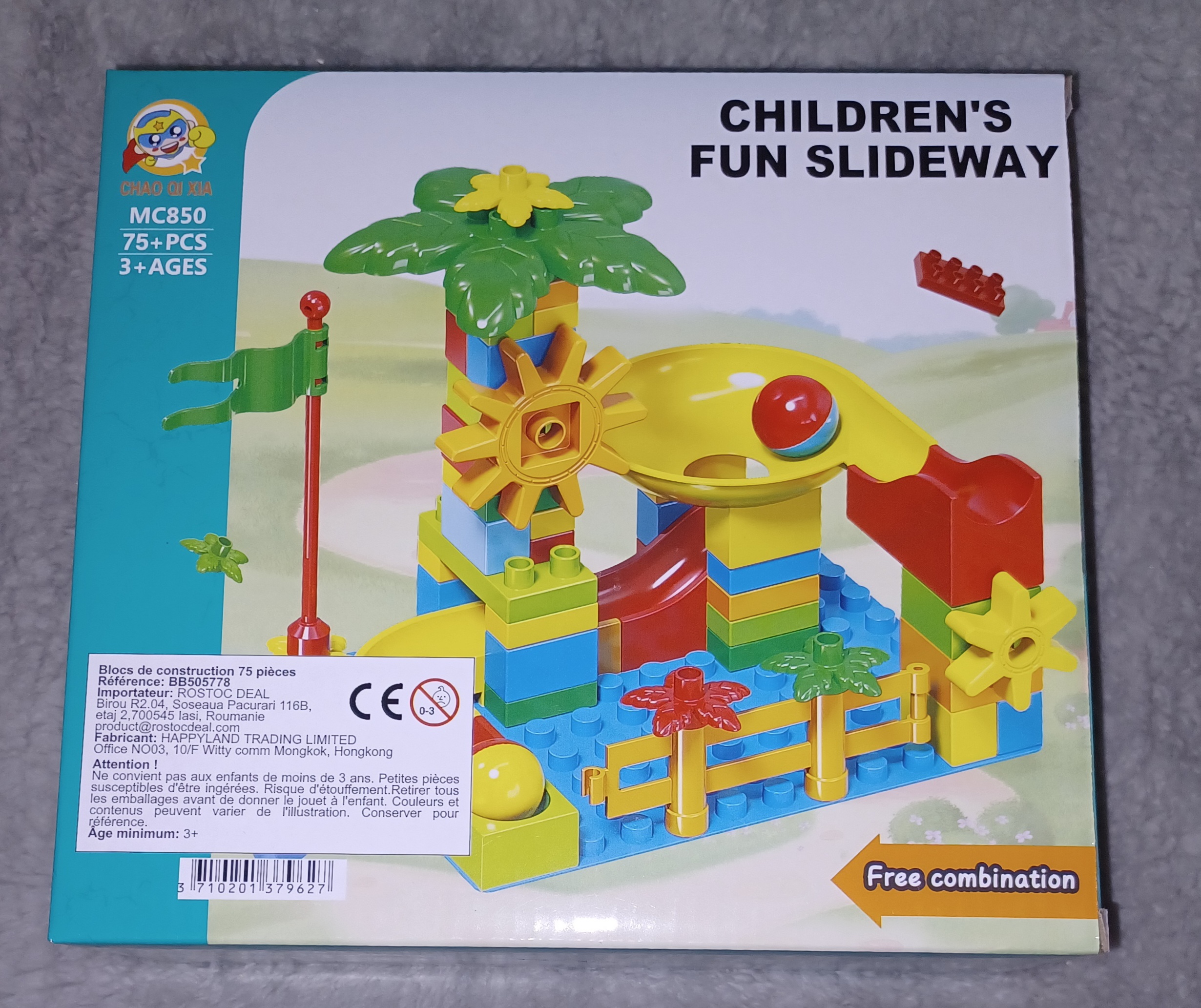 jeu de billes Toboggan amusant pour enfants