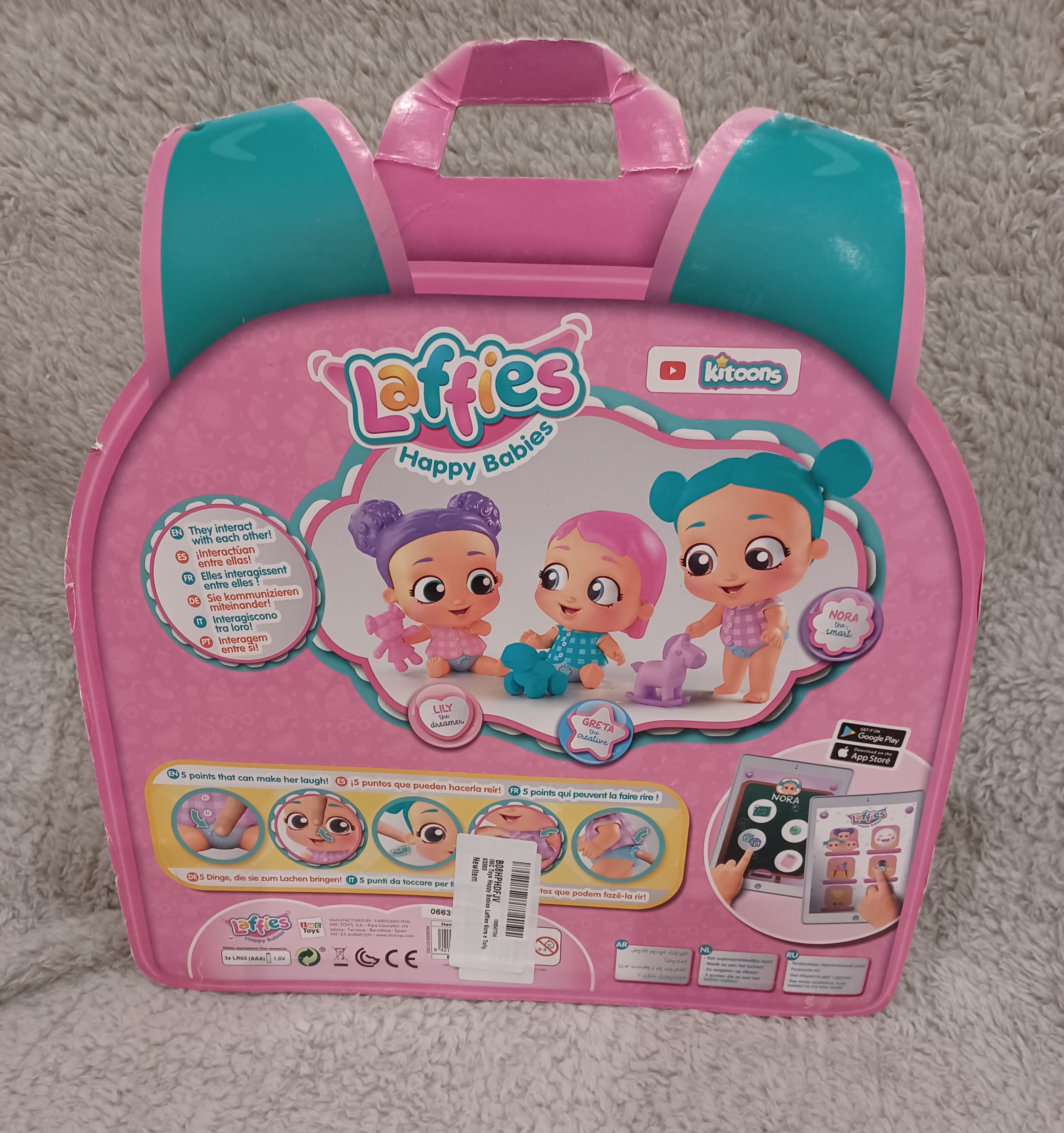 Poupée Laffies Happy Babies Nora