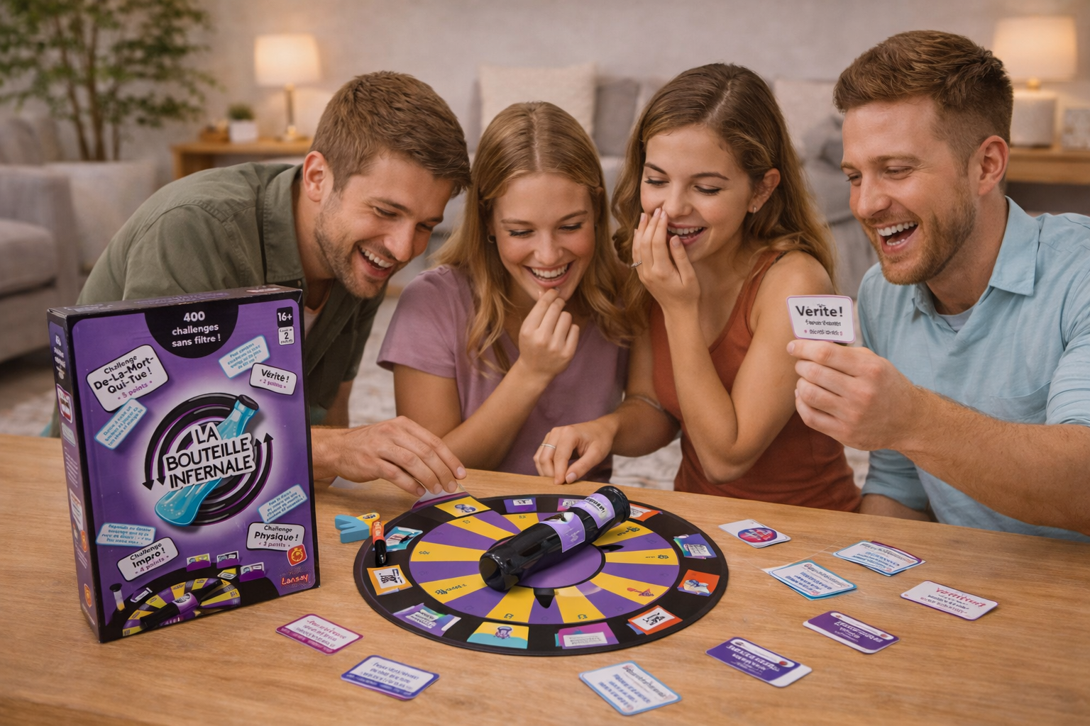 jeu La Bouteille Infernale