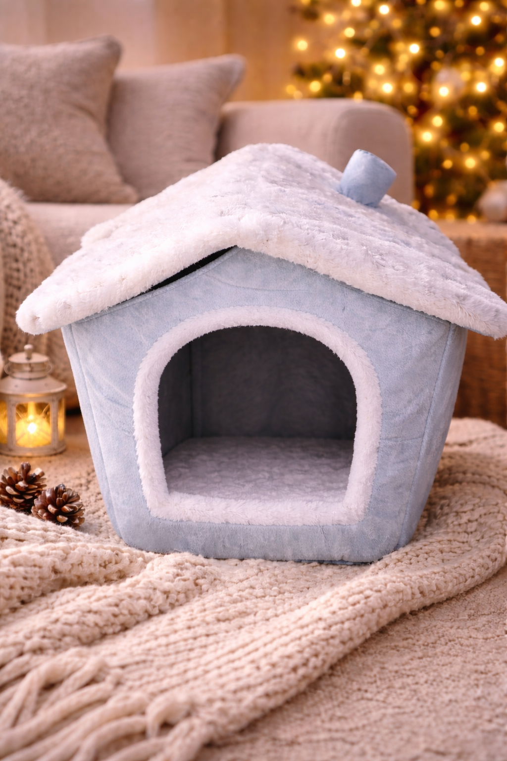 Maison douillette pour animaux