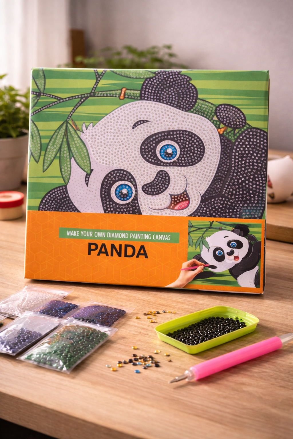tableau diamond painting Panda