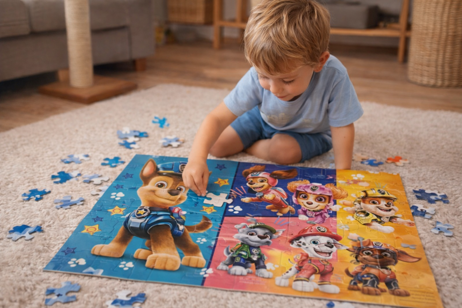 Puzzle Super Géant Pat'Patrouille 