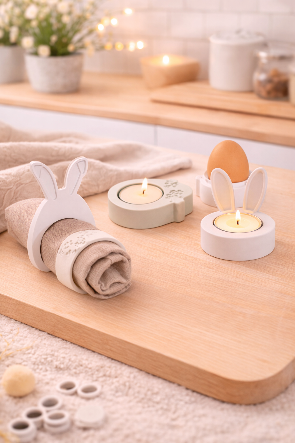 Moule silicone 'Happy Egg'