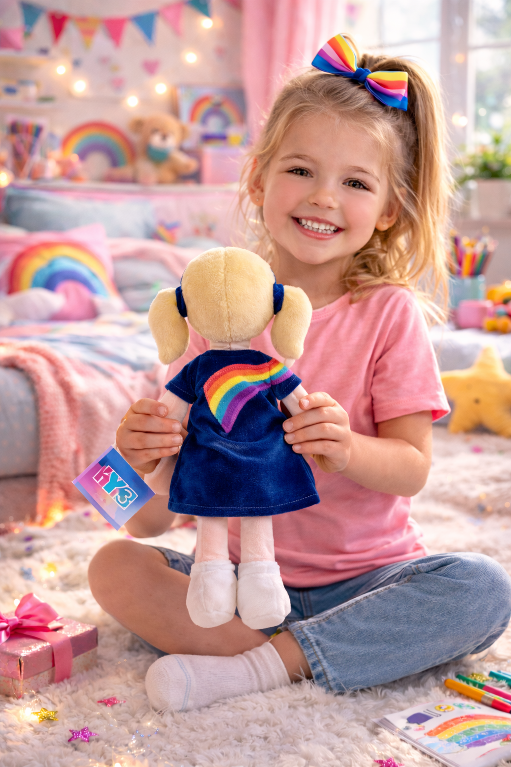 peluche K3 Knuffel pop julia 30 cm