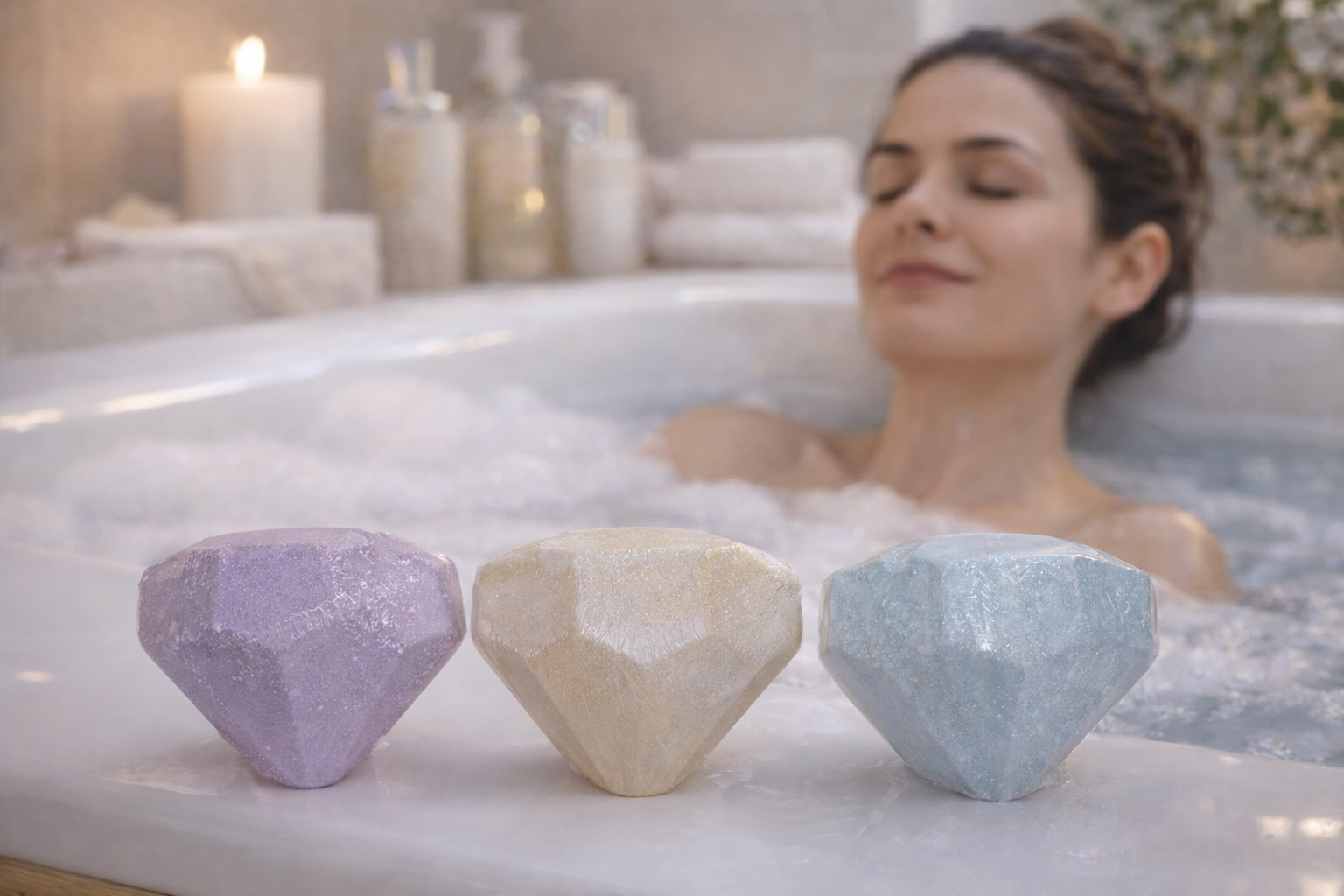 Coffret de Bombes de Bain Diamant