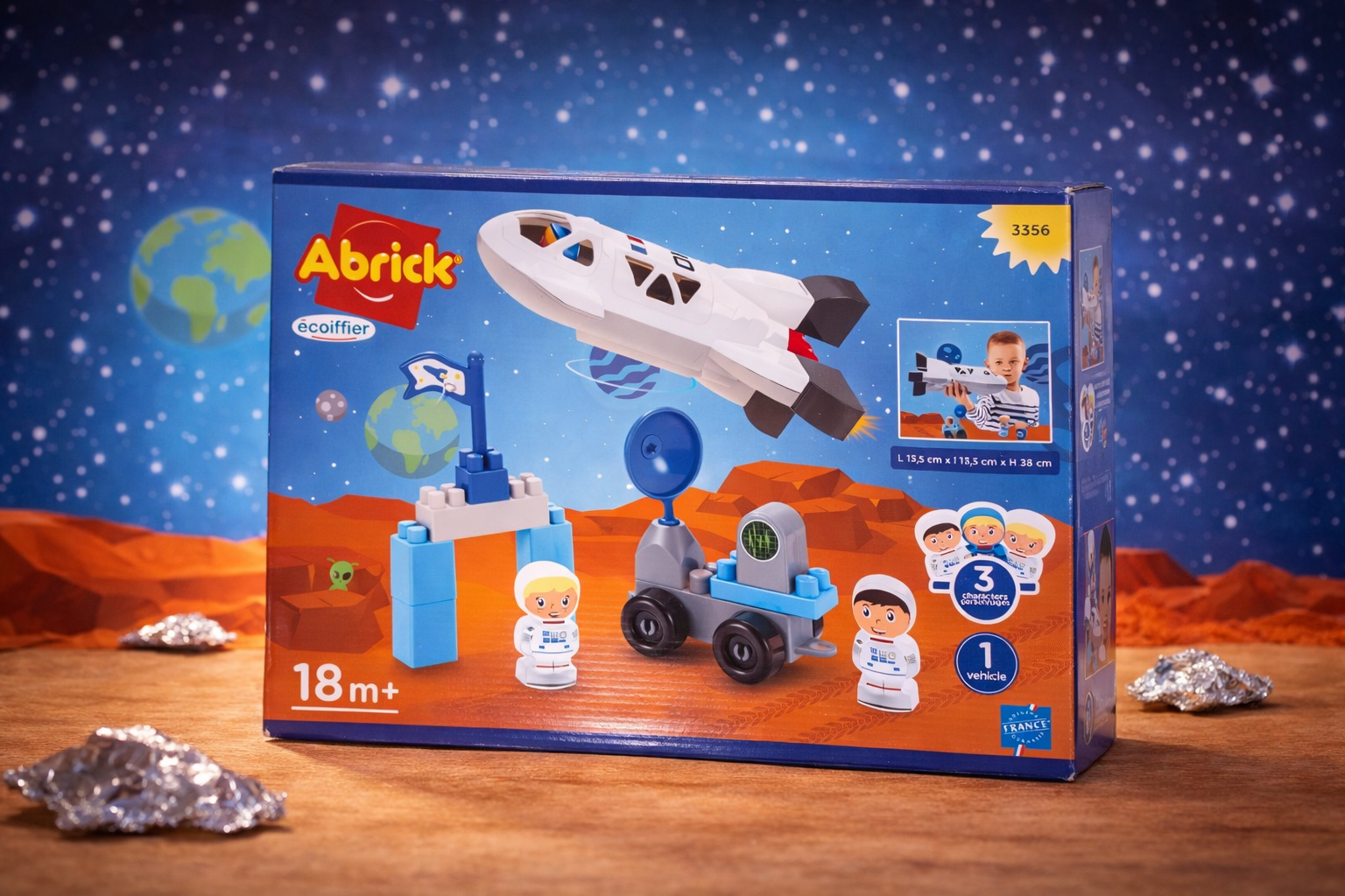 Abrick coffret d'exploration spatiale