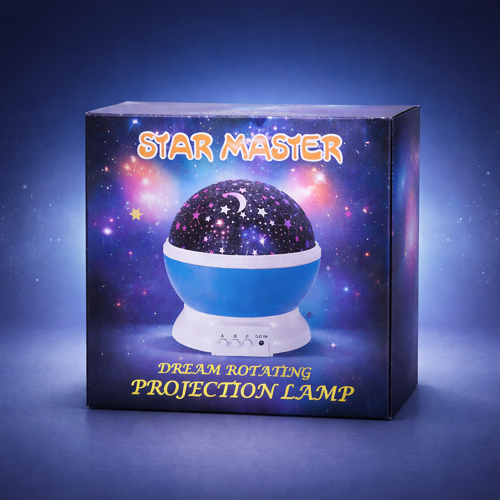 Star Master veilleuse bébé/enfant rotative ciel étoilé