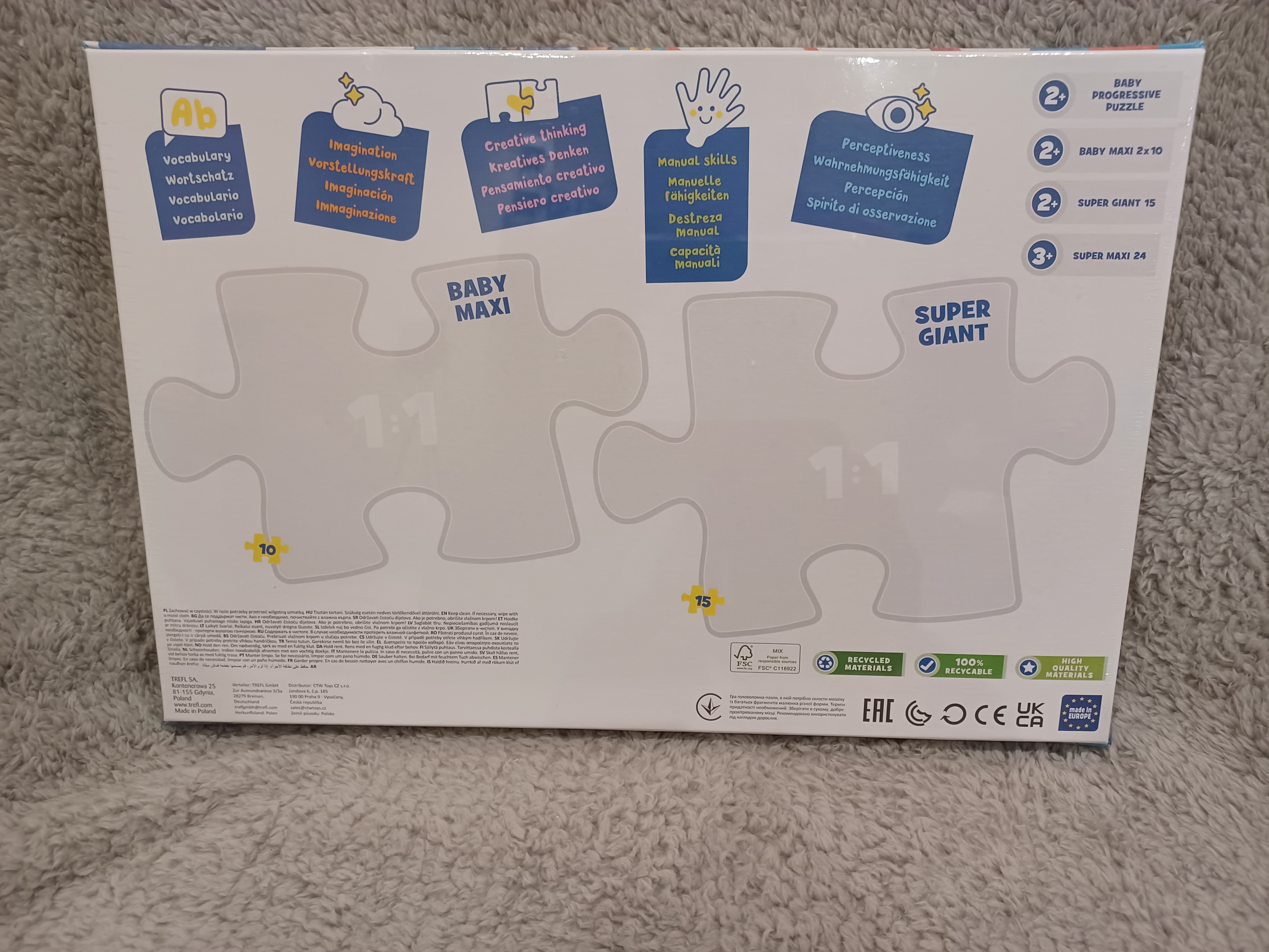 Puzzle Super Géant Pat'Patrouille 