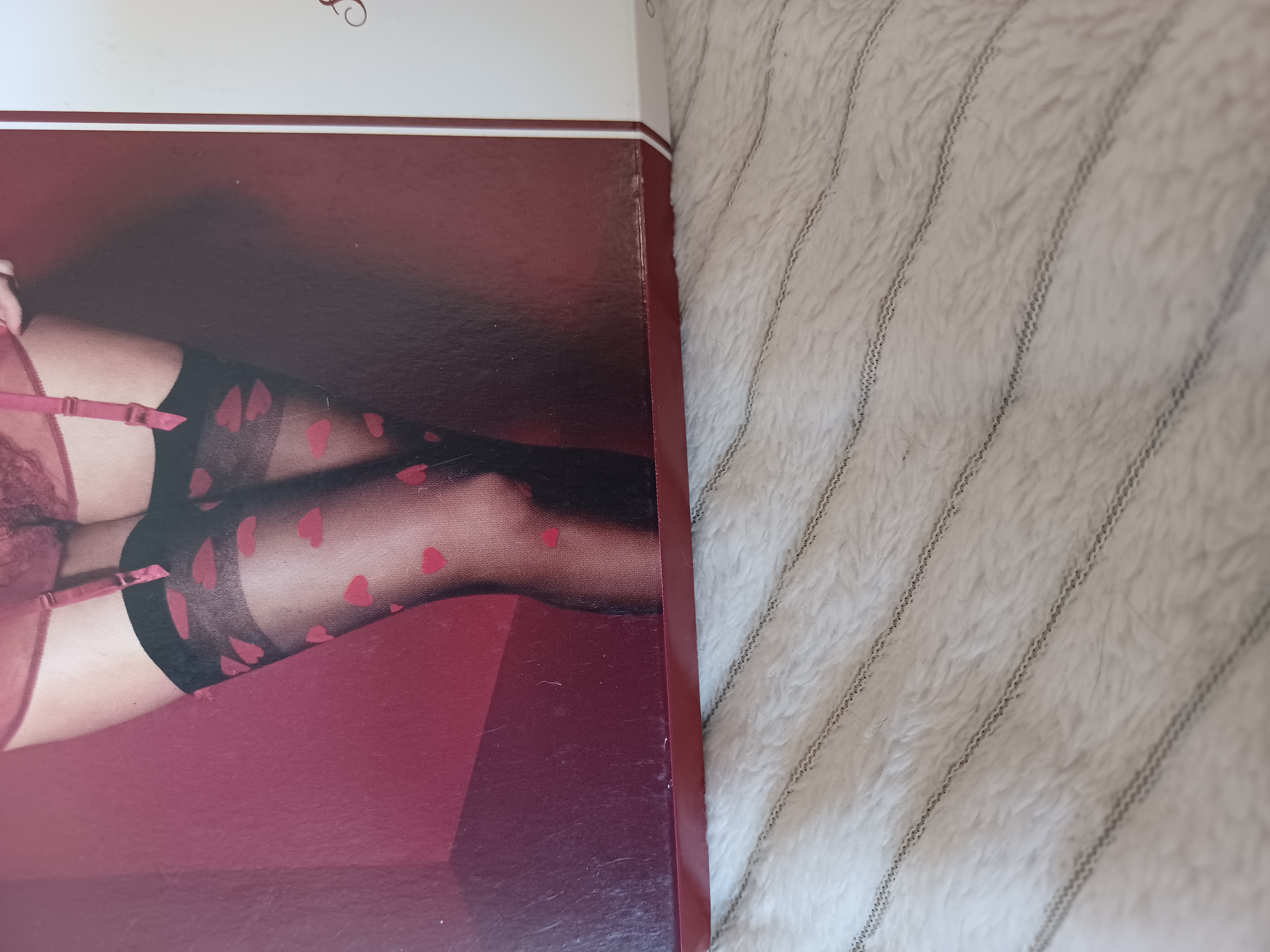 Bas noirs avec cœur taille 3 taille 4 ou taille 5