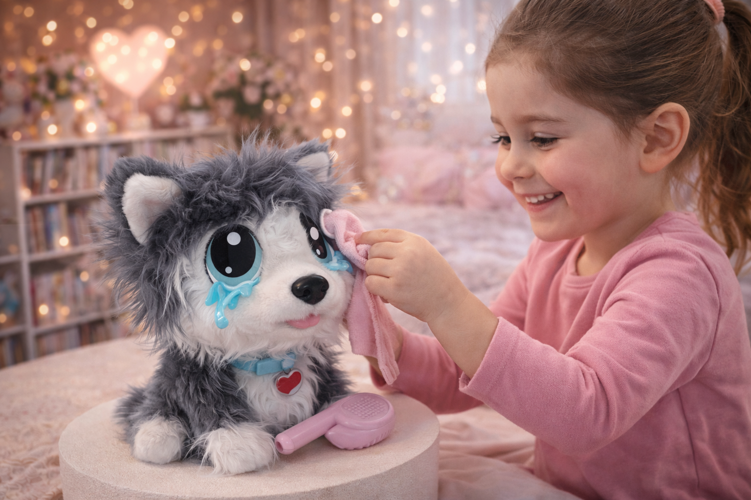 Peluches Rescue Runts Husky