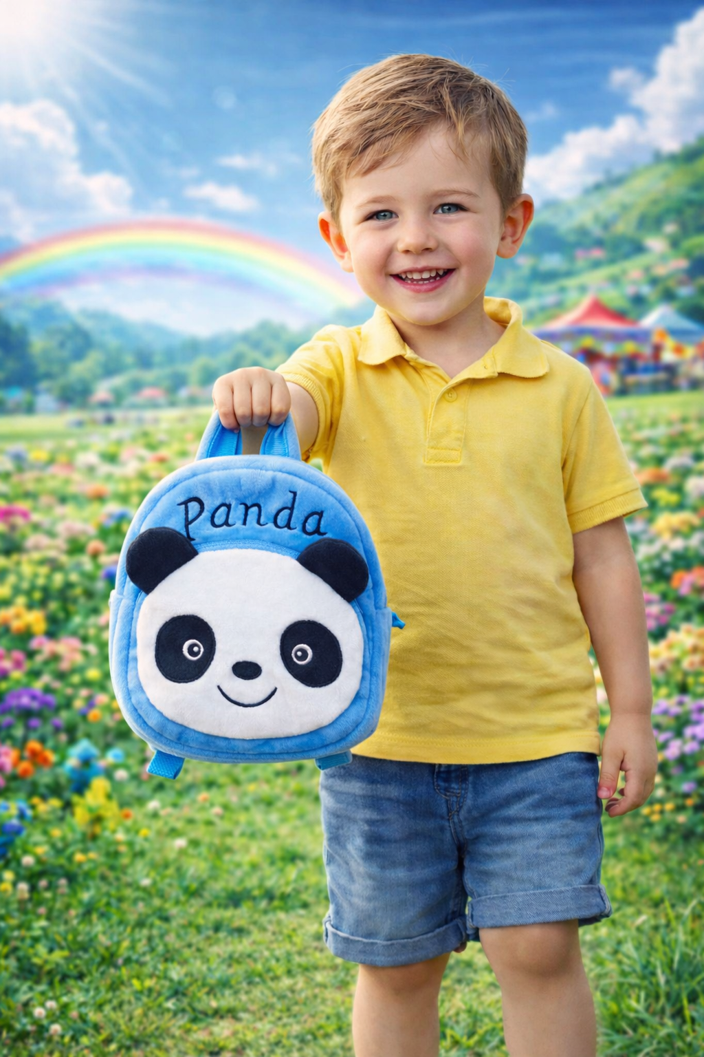 Sac à dos tout doux Panda