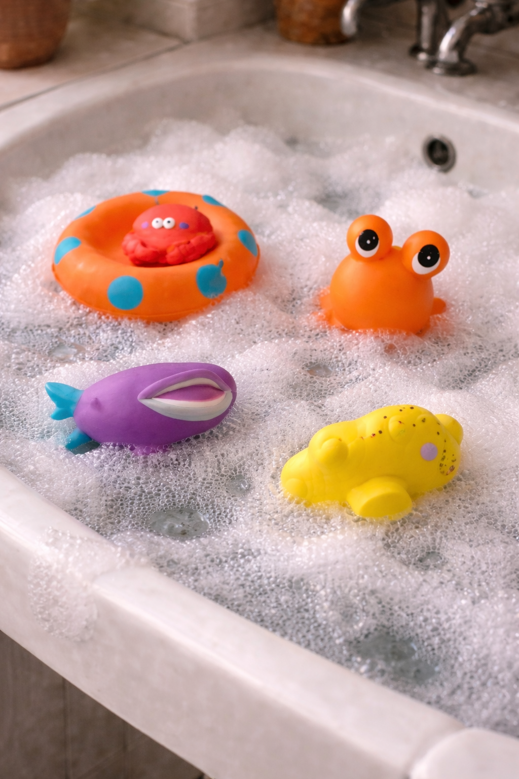 Set de jouets de bain animaux