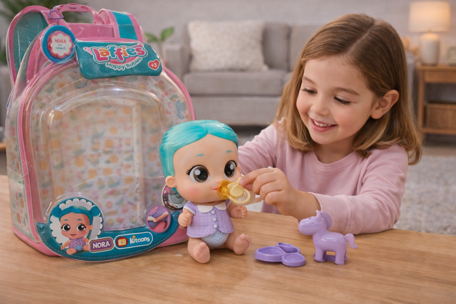 Poupée Laffies Happy Babies Nora