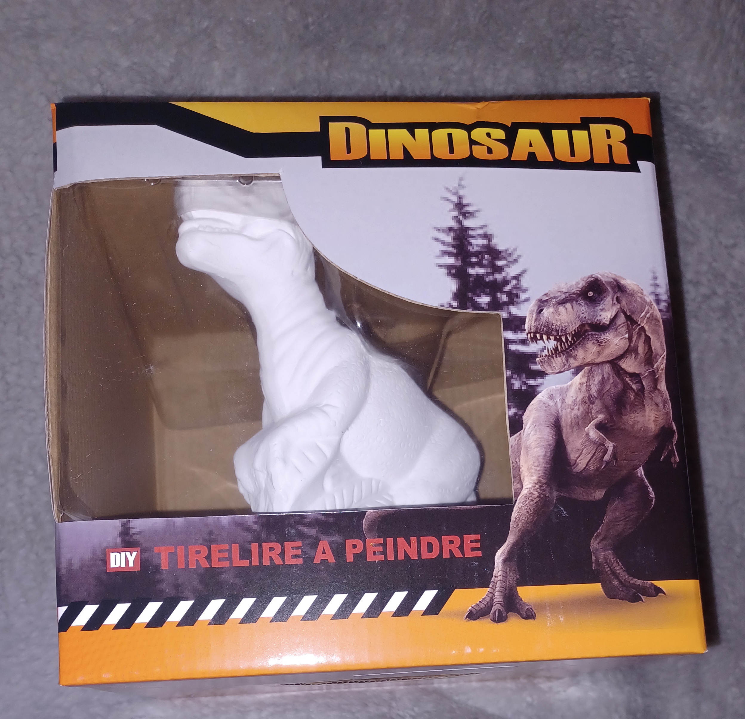 Tirelire dinosaure à peindre