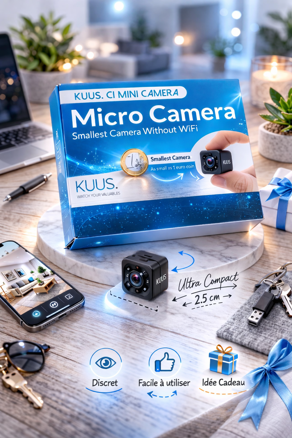 Micro Caméra espion KUUS