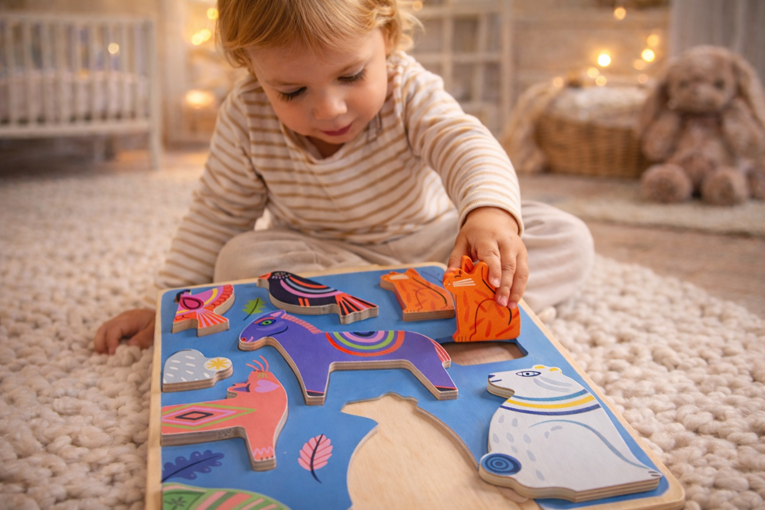 Puzzle en bois Nora & Co