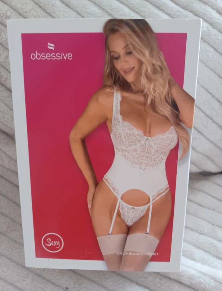 Body en dentelle blanche taille S/M