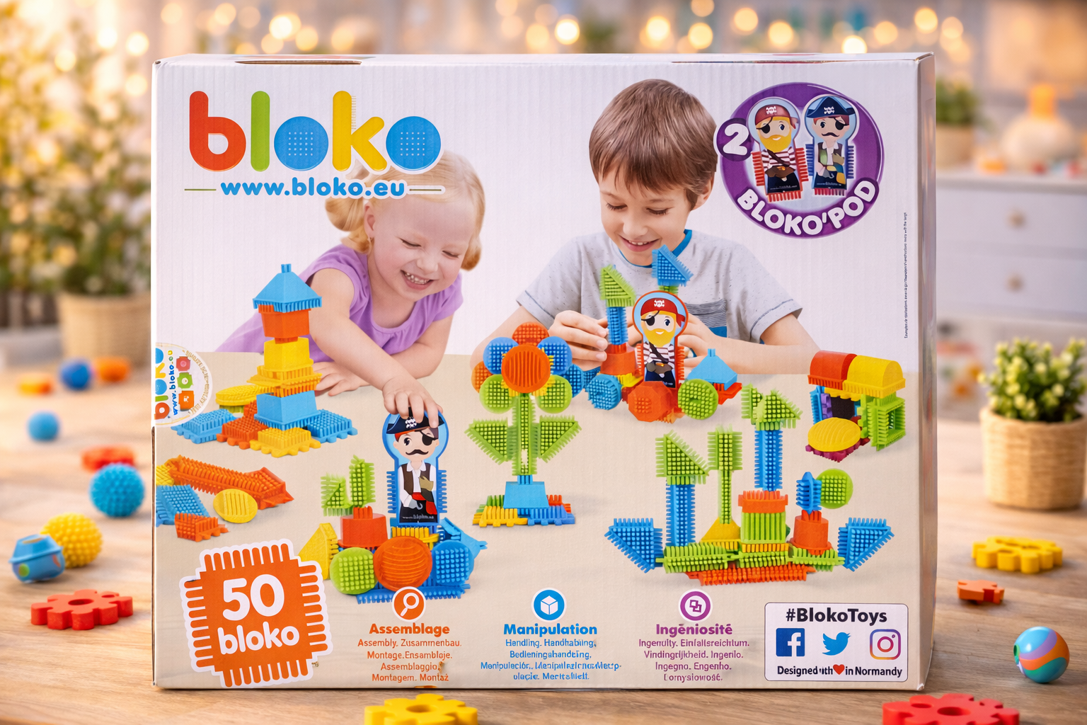 Bloko - Jeu de construction pirate