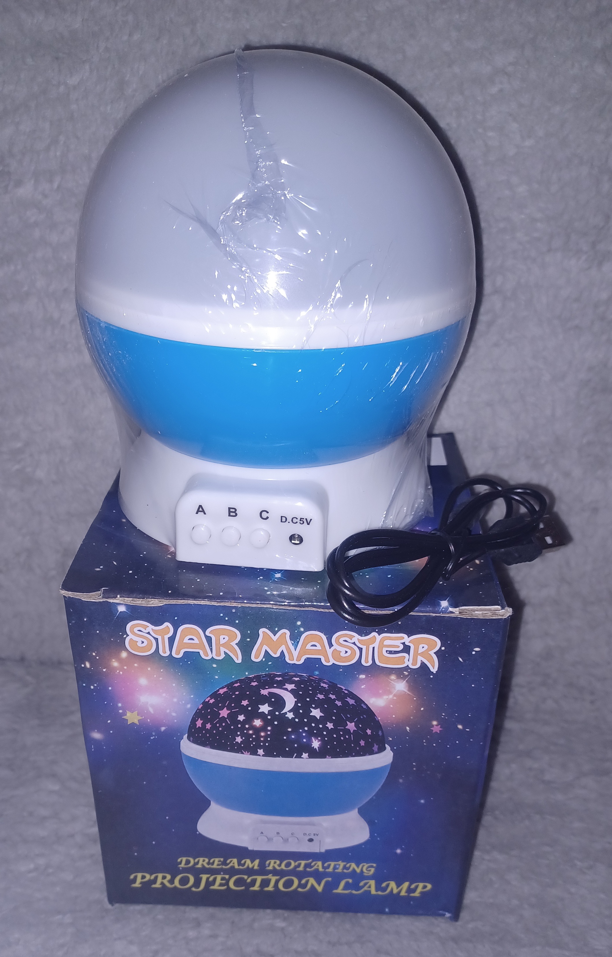 Star Master veilleuse bébé/enfant rotative ciel étoilé