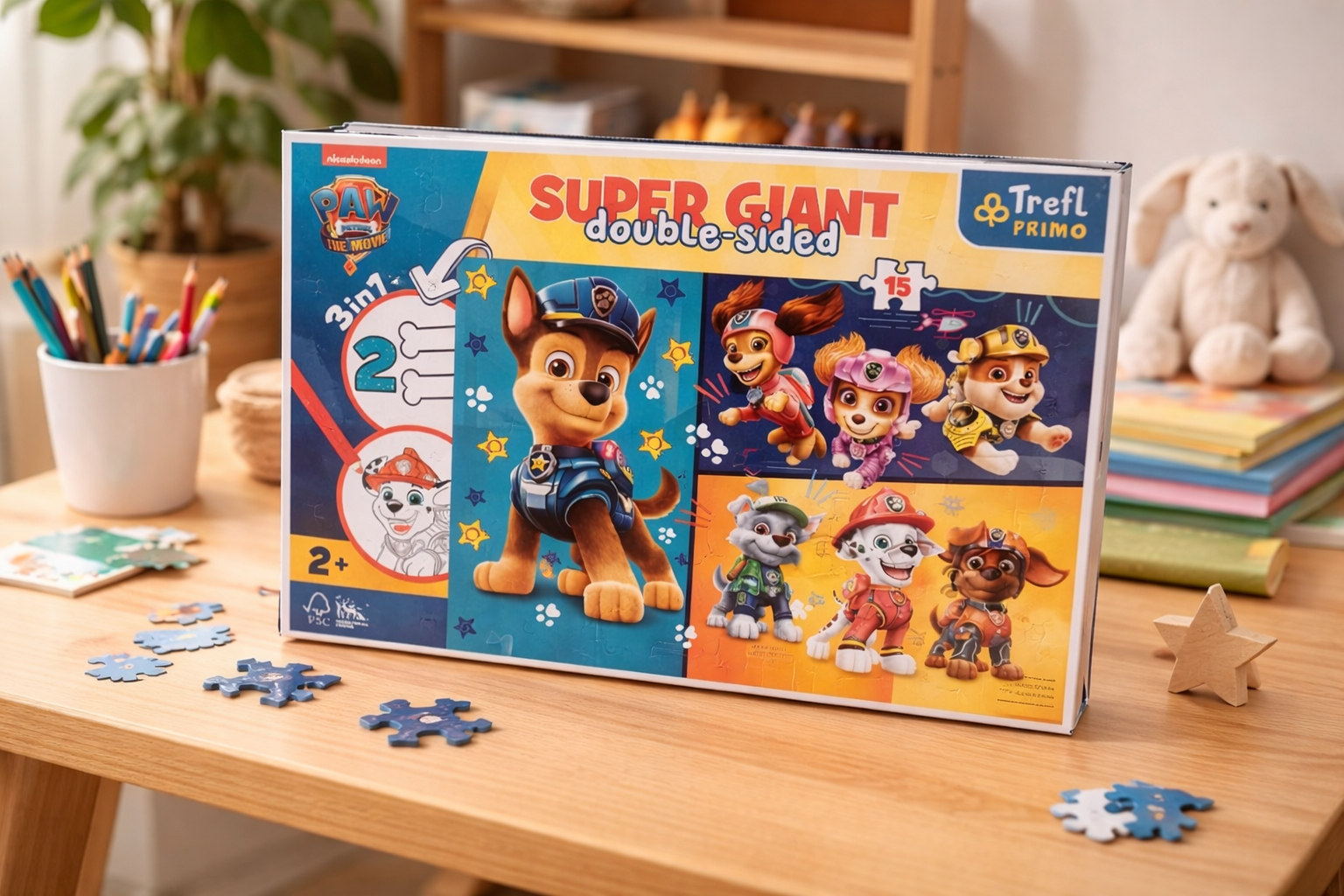 Puzzle Super Géant Pat'Patrouille 