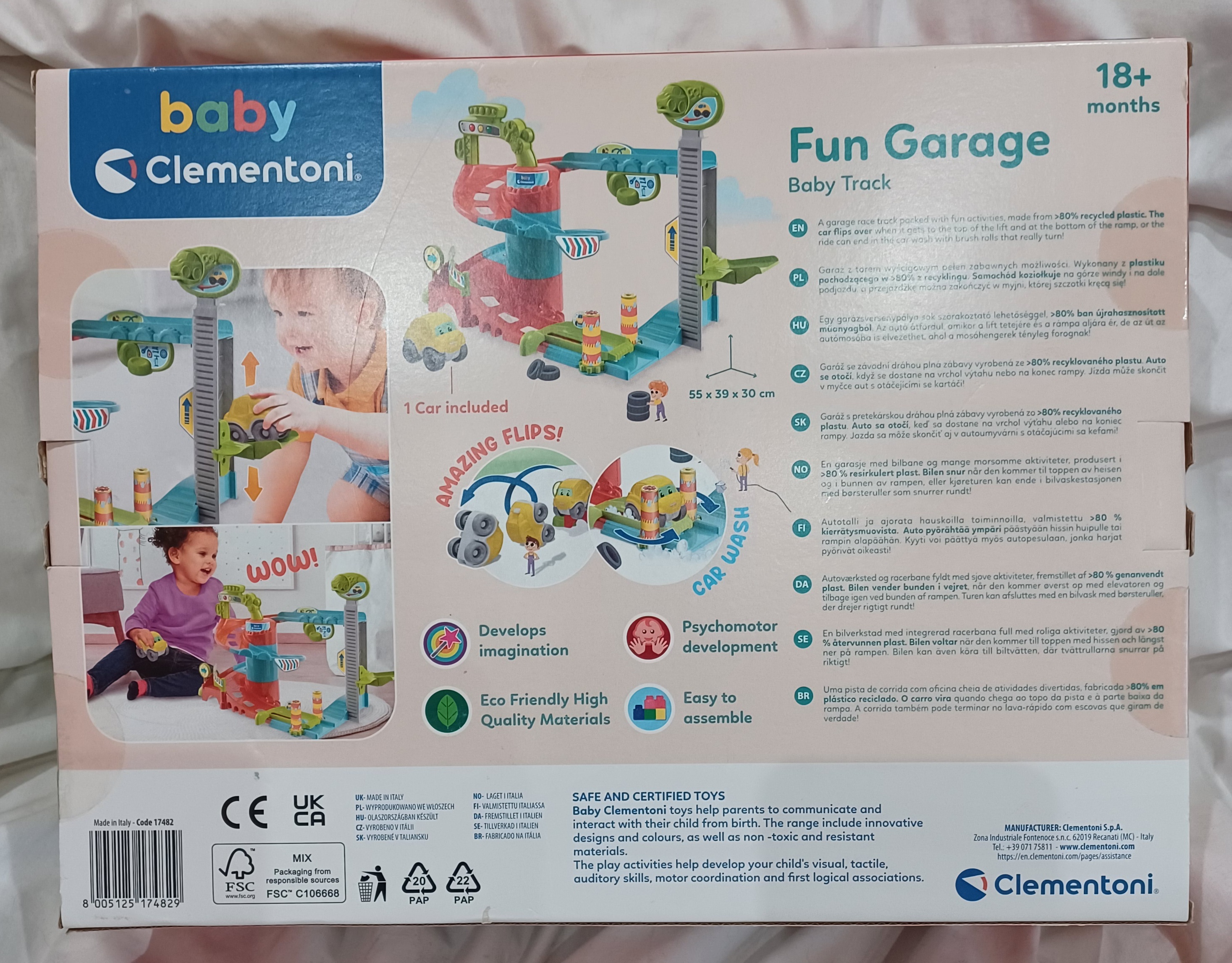 Garage amusant Clementoni