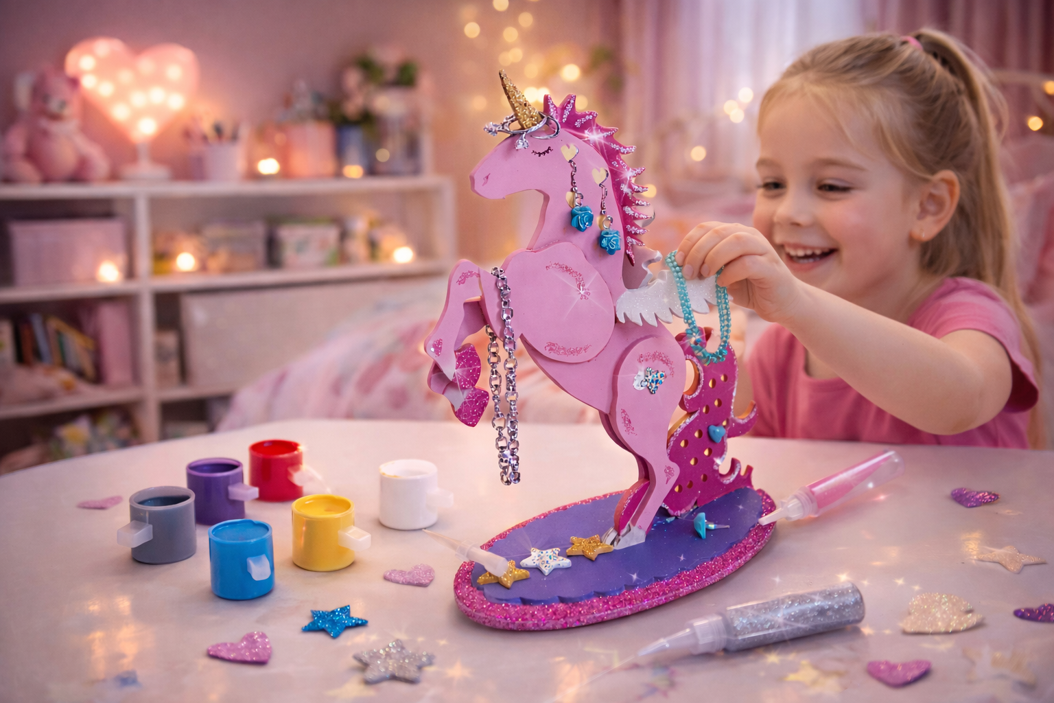 Kit Créatif Licorne à Peindre