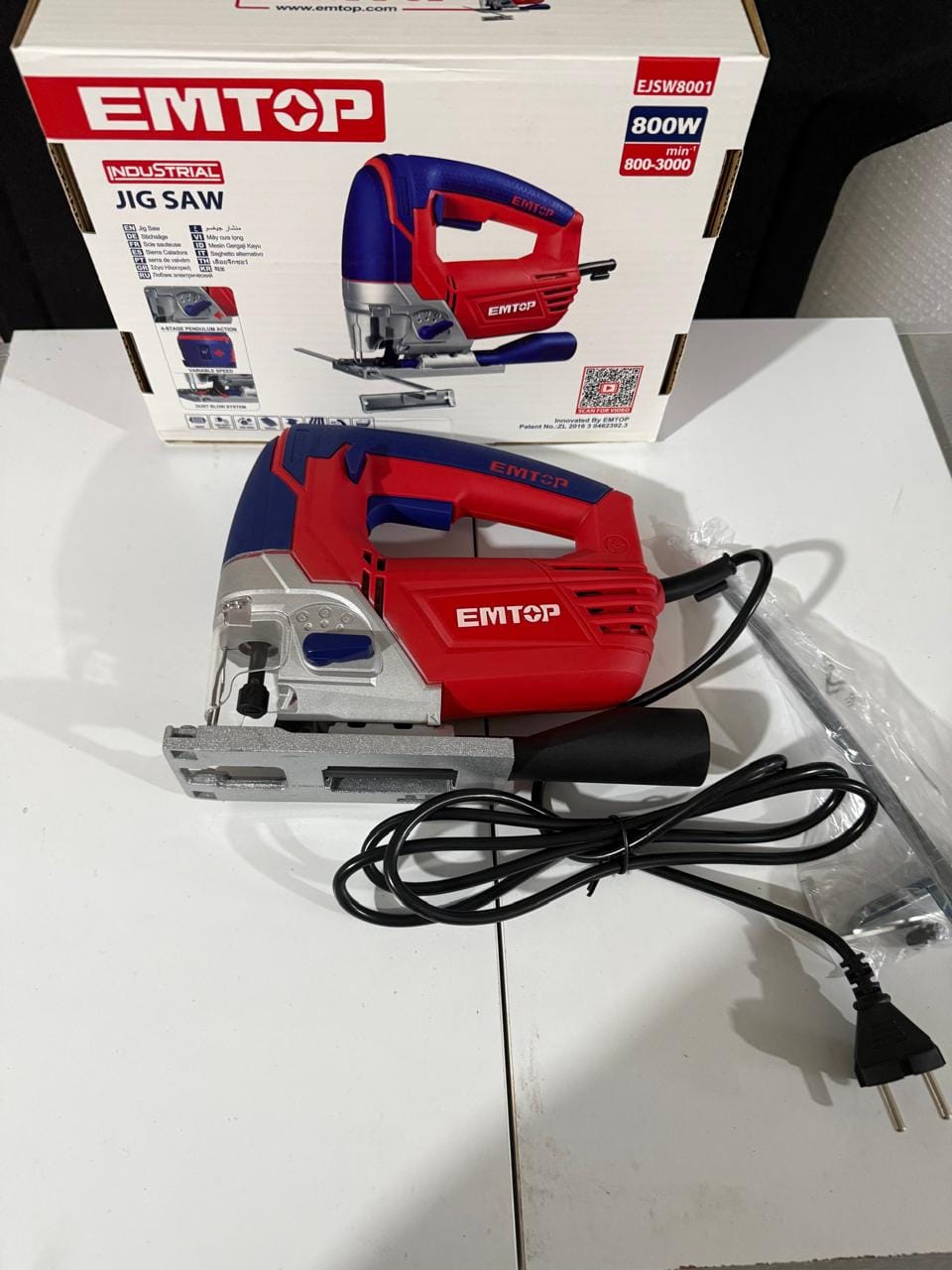 Scie Sauteuse EMTOP 800W
