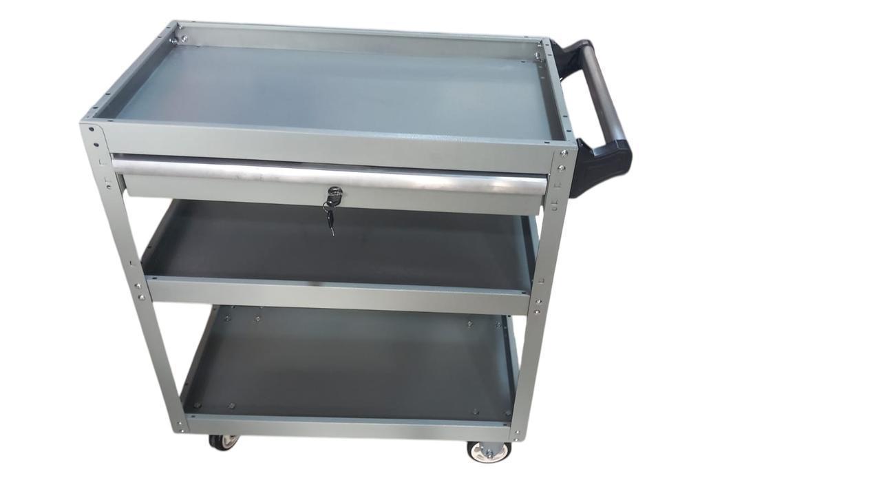 Chariot de service métallique