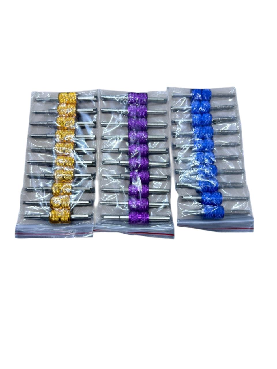 Lot de broches à fil coloré