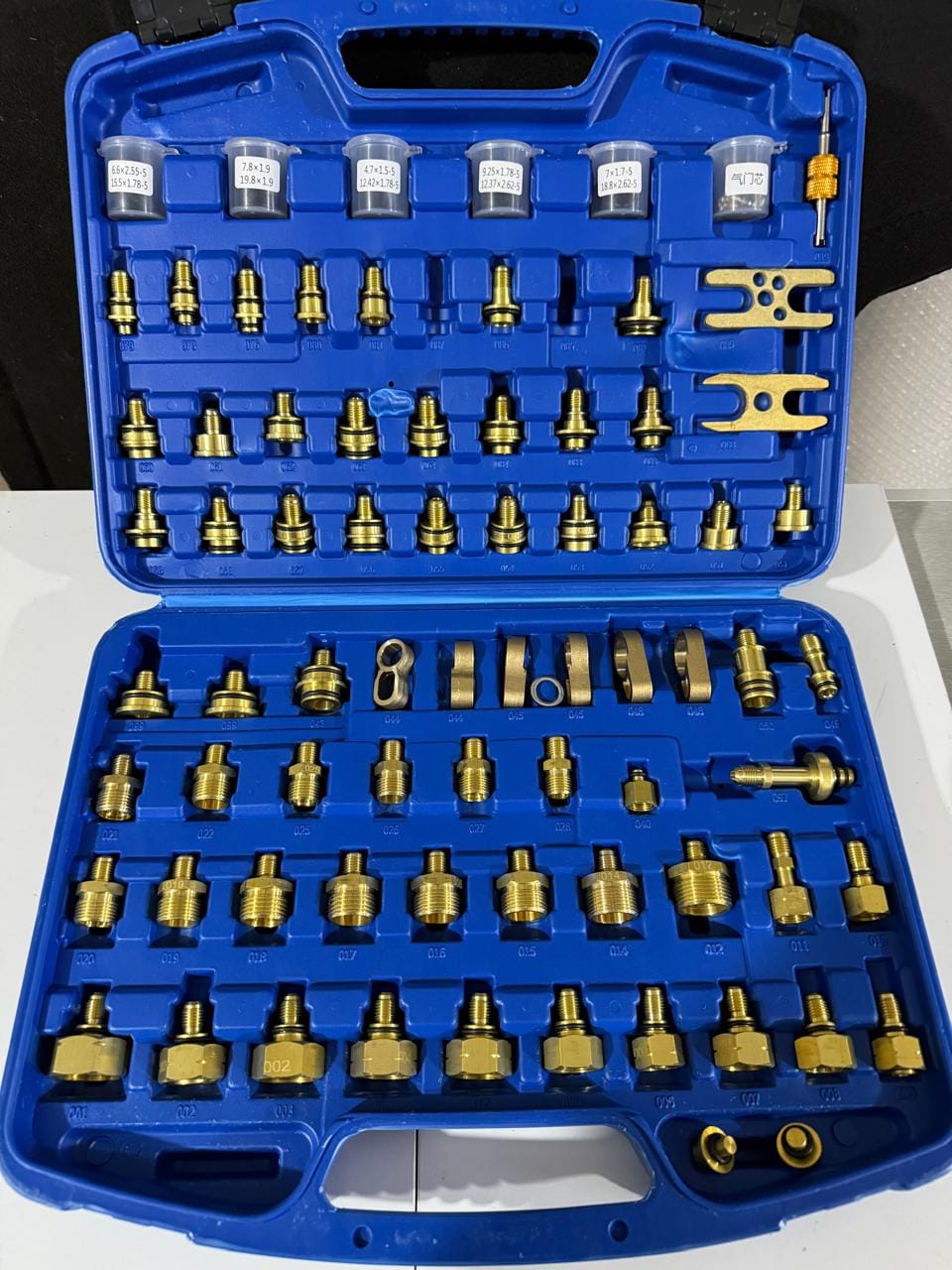 Coffret d'Adaptateurs de Test de Pression