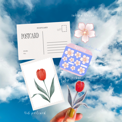 April Snail Mail Sticker Club