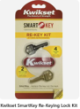 Kwikset SmartKey Re‑Keying Lock Kit 